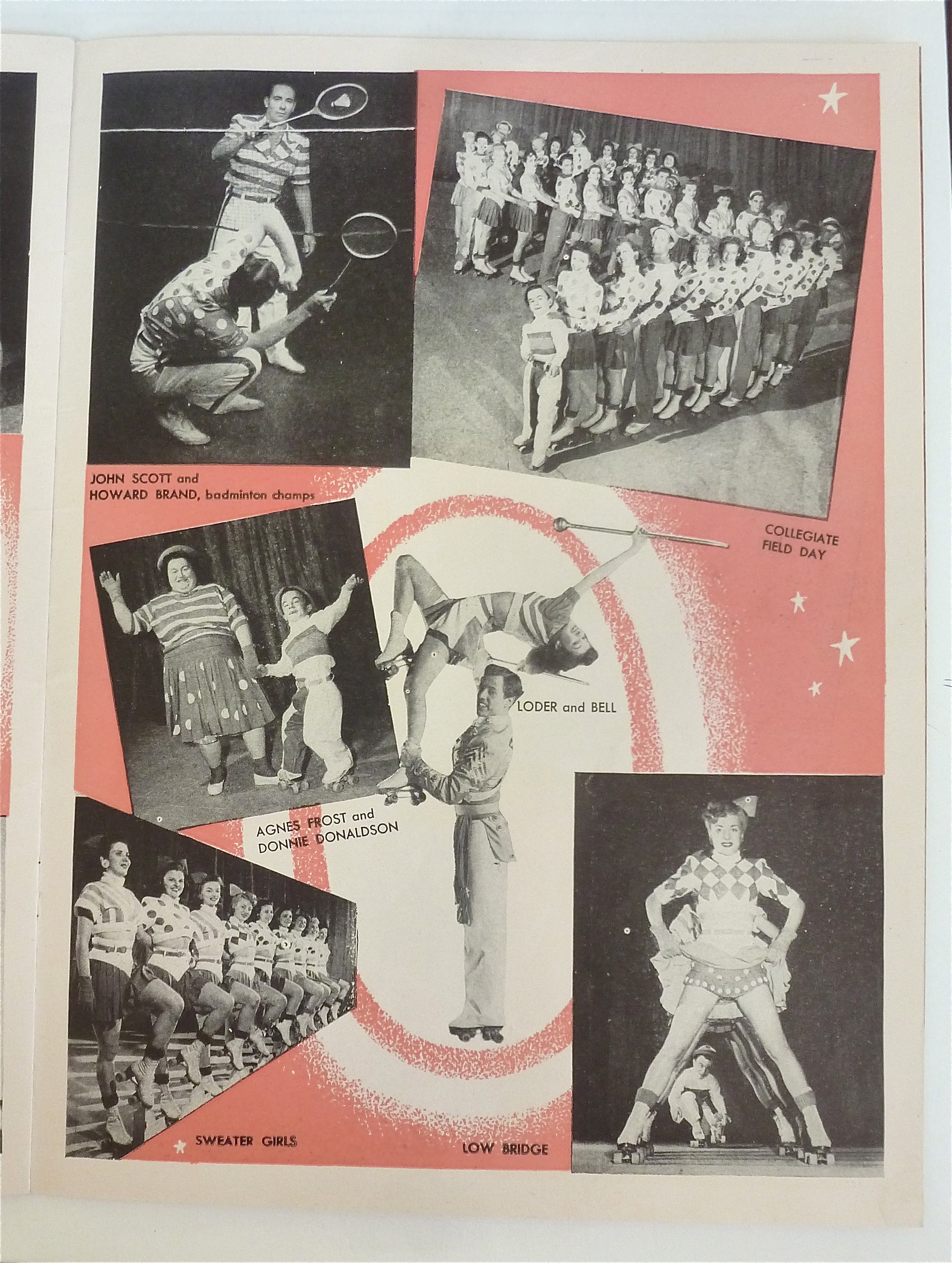 Skating Vanities Program 1947 A. Vargas Cover