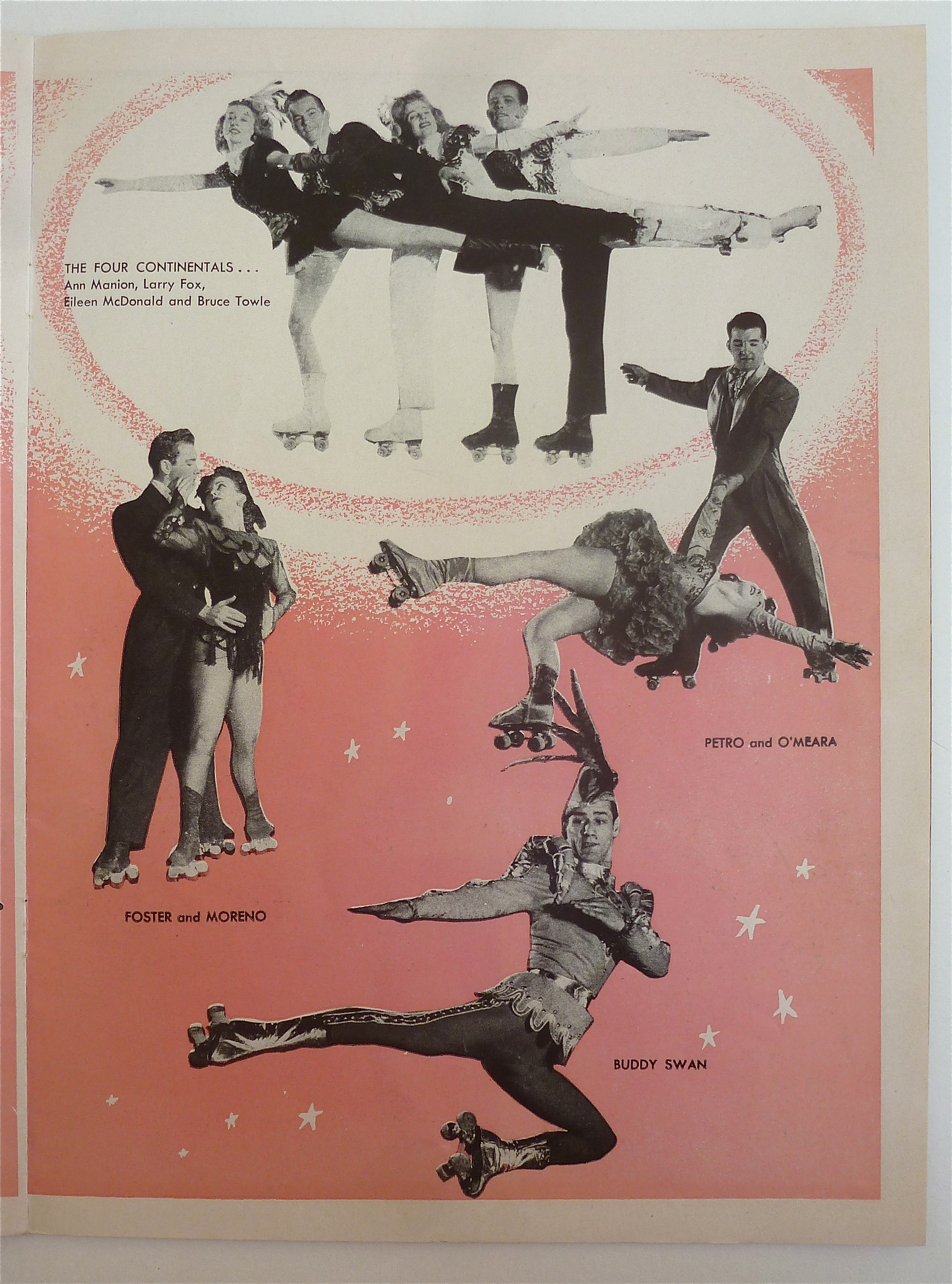 Skating Vanities Program 1947 A. Vargas Cover