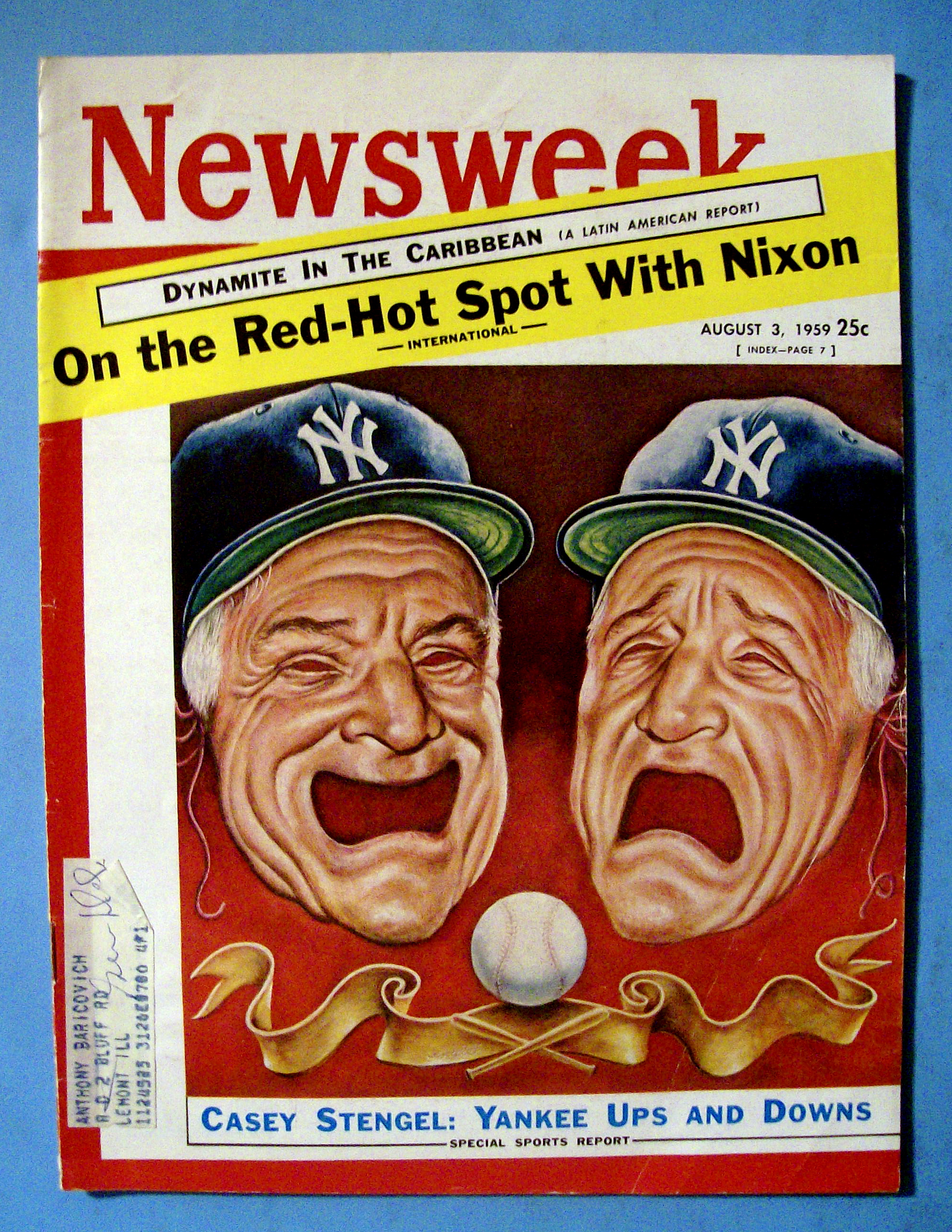 Newsweek Magazine - August 3, 1959 - Nixon