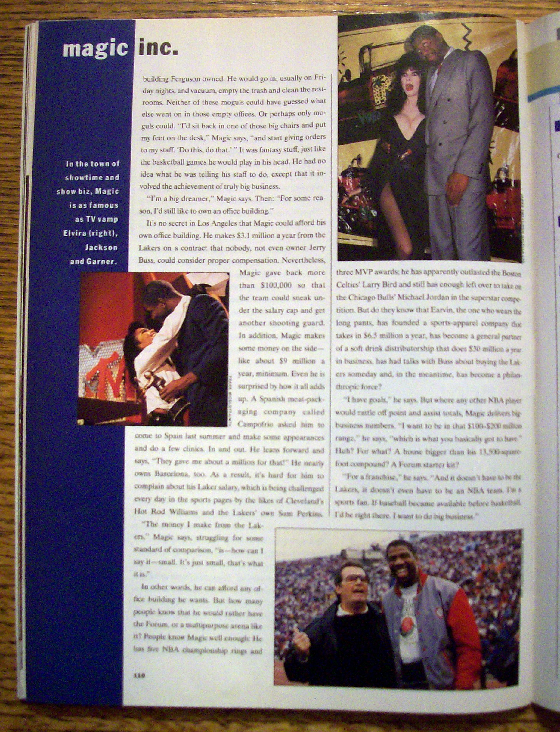 Sports Illustrated Magazine-December 3, 1990-Magic Inc