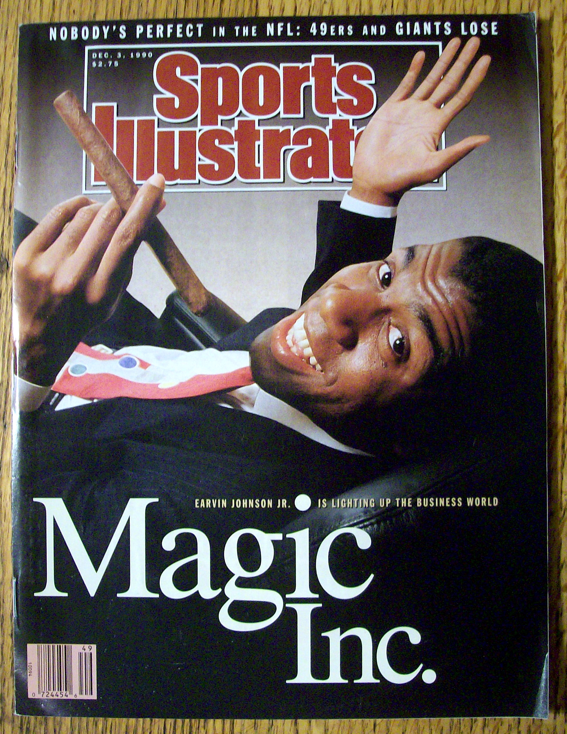 Sports Illustrated Magazine-December 3, 1990-Magic Inc