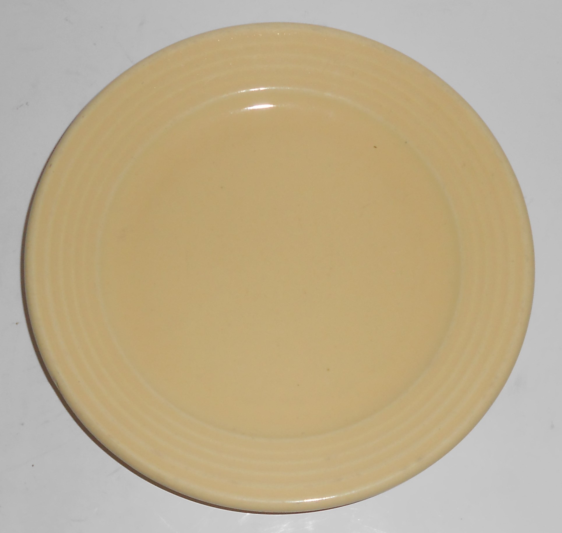 Bauer Pottery Monterey Ring Ivory Bread Plate