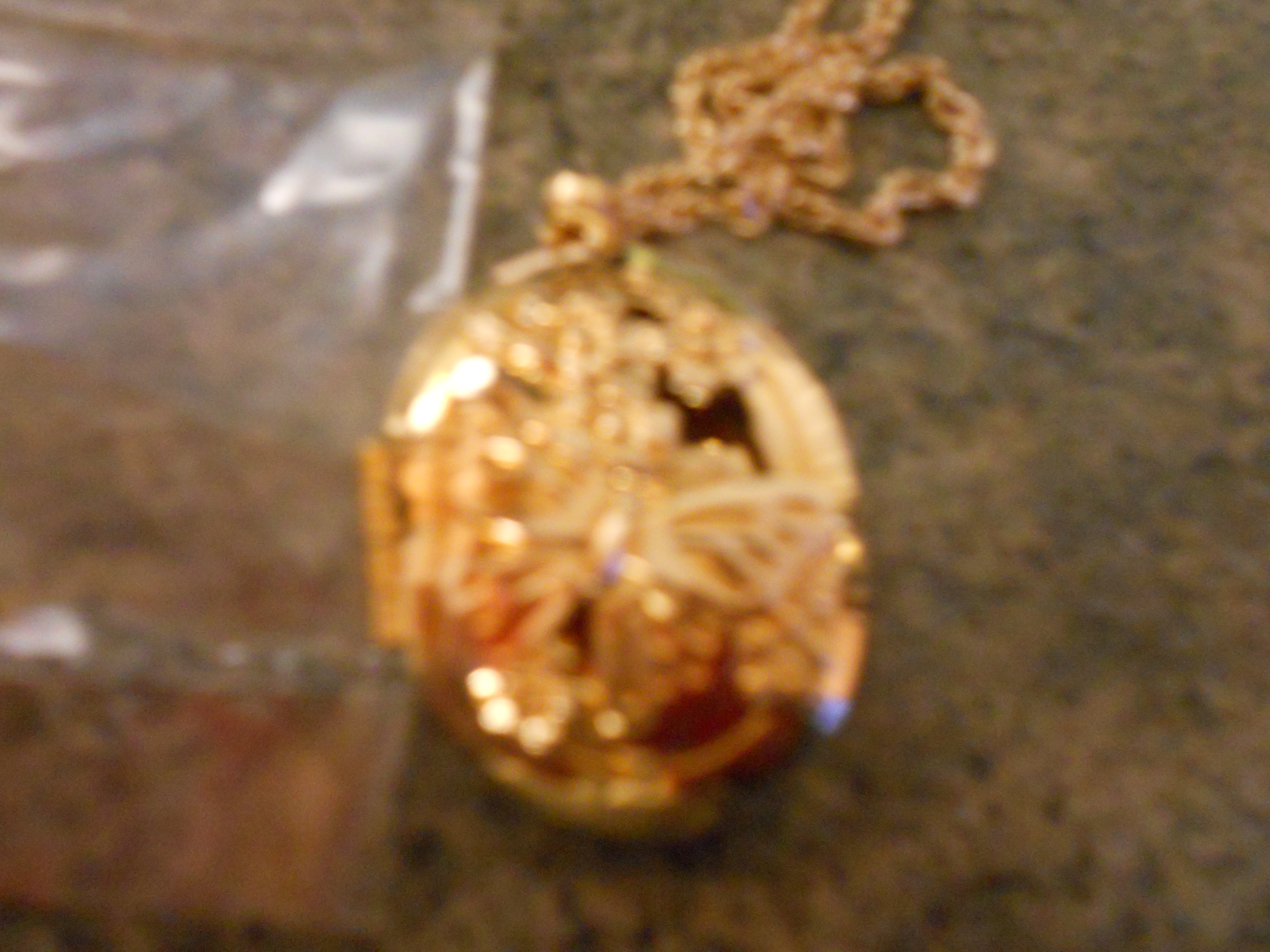 Avon Butterfly Fragrance Locket MIB 1983