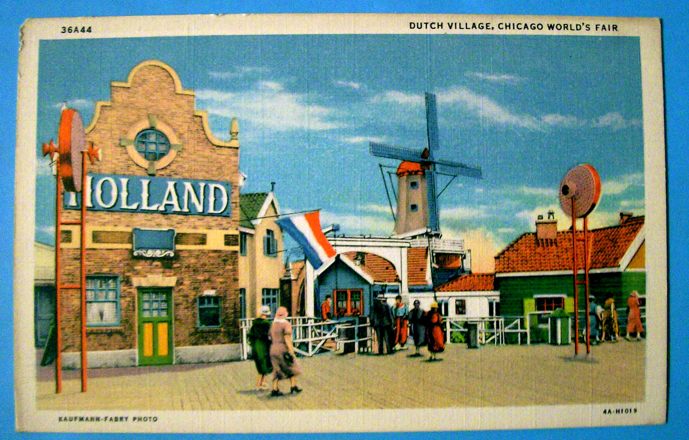 Dutch Village Postcard (Century Of Progress)