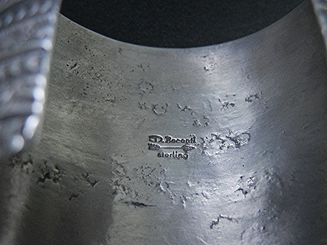 Darryl Becenti Sterling Silver Pilot Mountain Turquoise