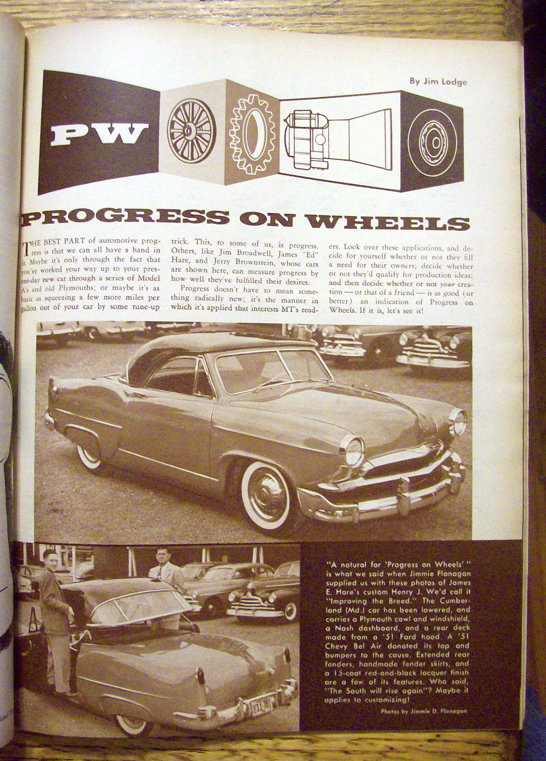 Motor Trend Magazine September 1954 Fuel Injection