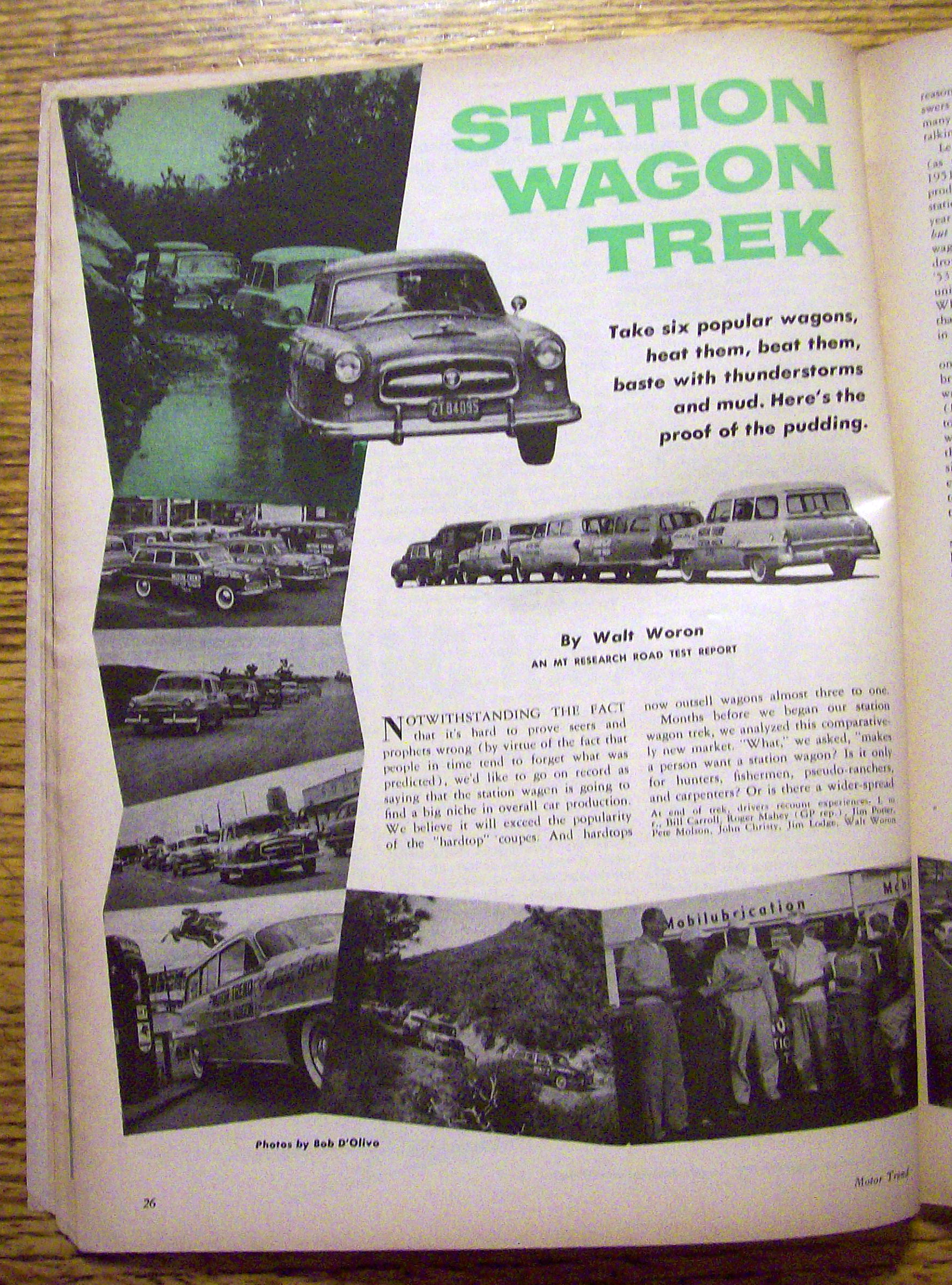 Motor Trend Magazine September 1954 Fuel Injection