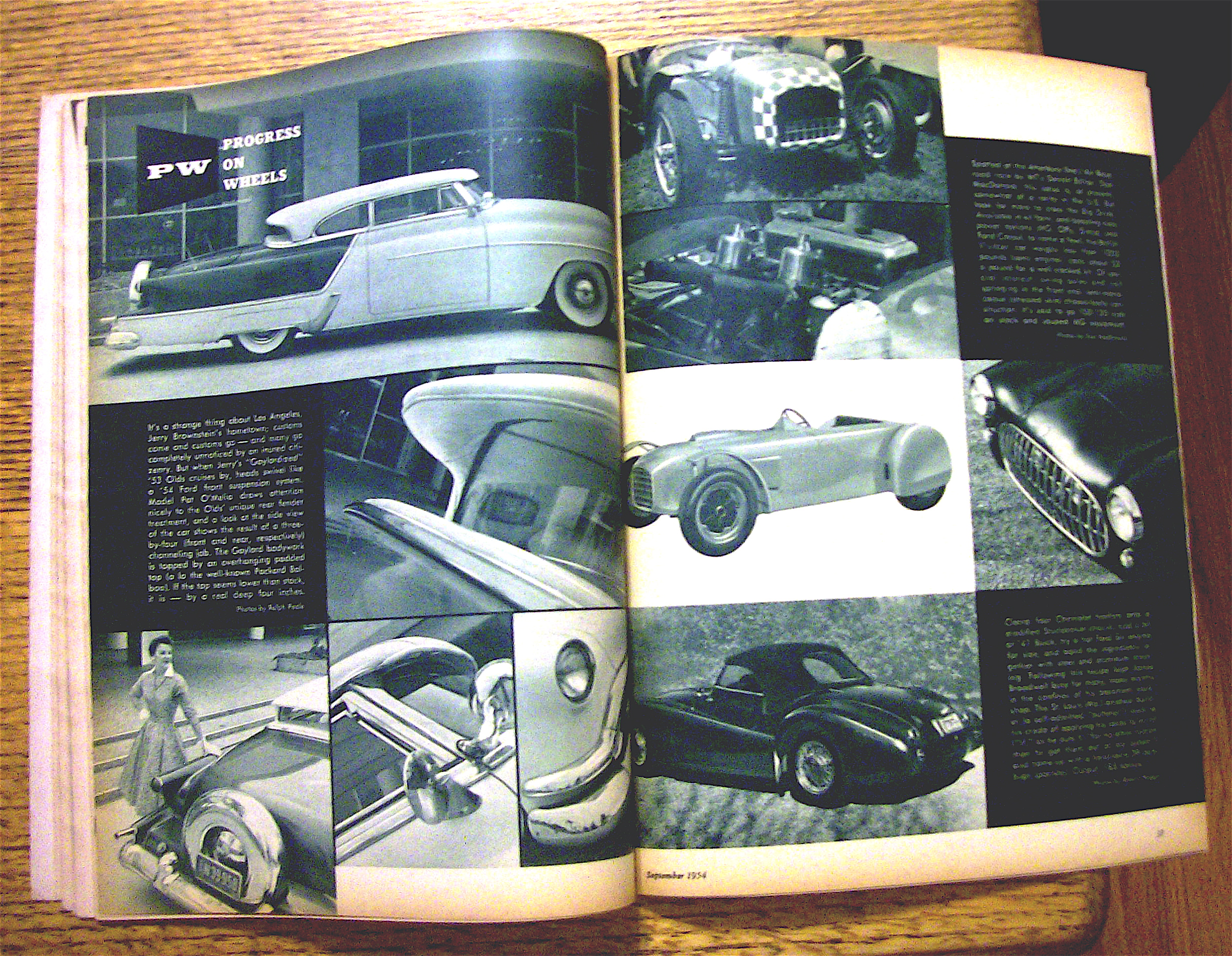 Motor Trend Magazine September 1954 Fuel Injection