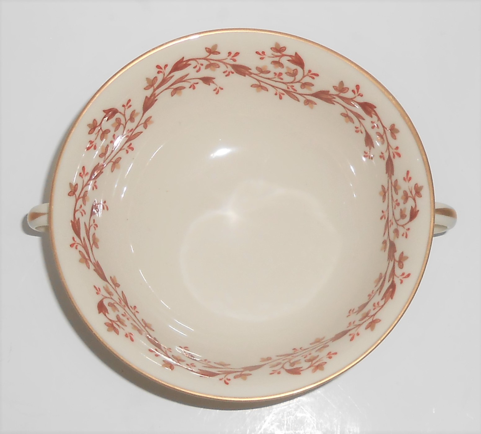 Franciscan Pottery China Ridgewood Cream Soup Bowl