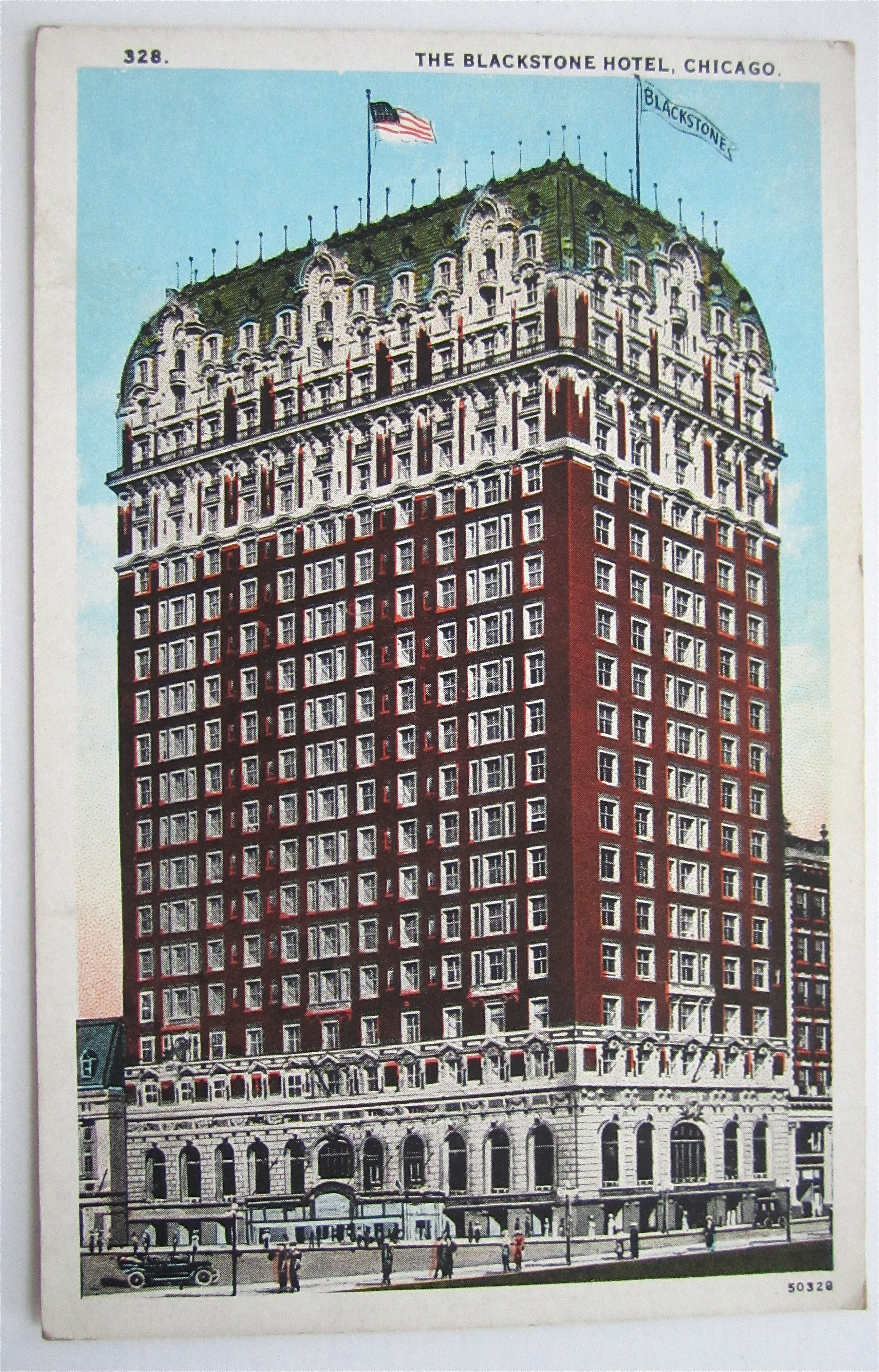 Blackstone Hotel, Chicago Postcard