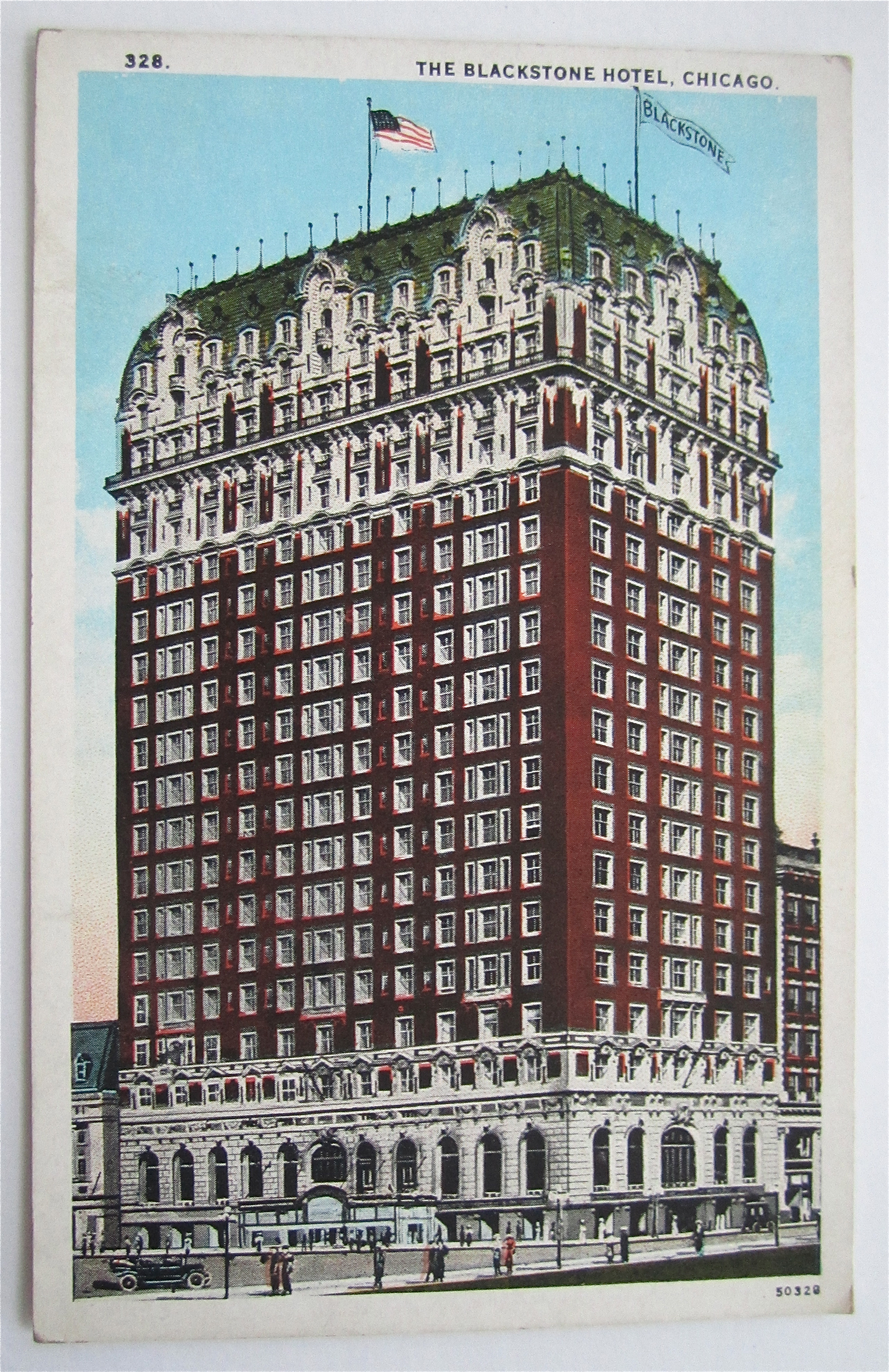 Blackstone Hotel, Chicago Postcard