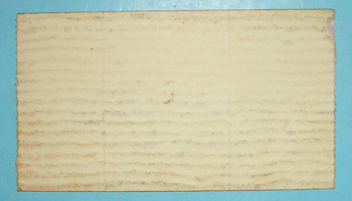 1933 Century of Progress, Admission Ticket