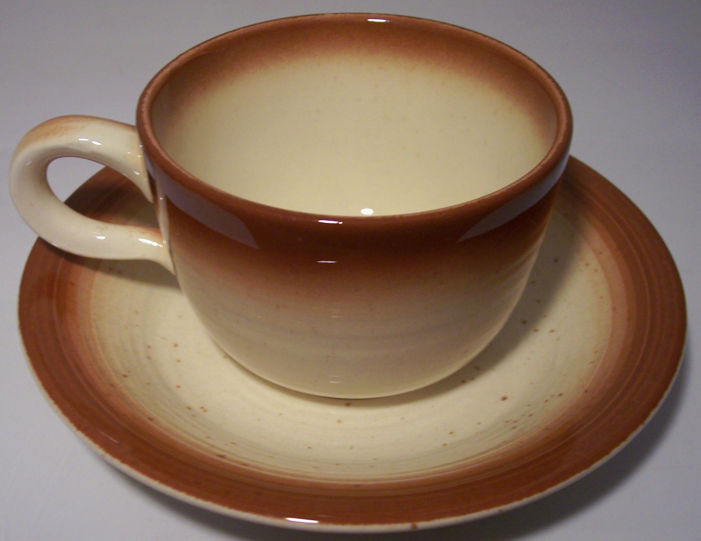 Franciscan Pottery  Country Craft Russet Cup/Saucer