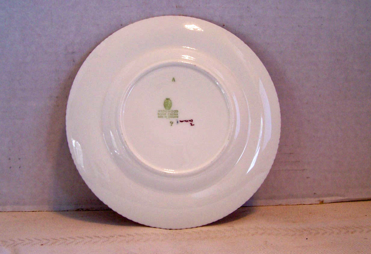 4 Small Wedgwood Plates