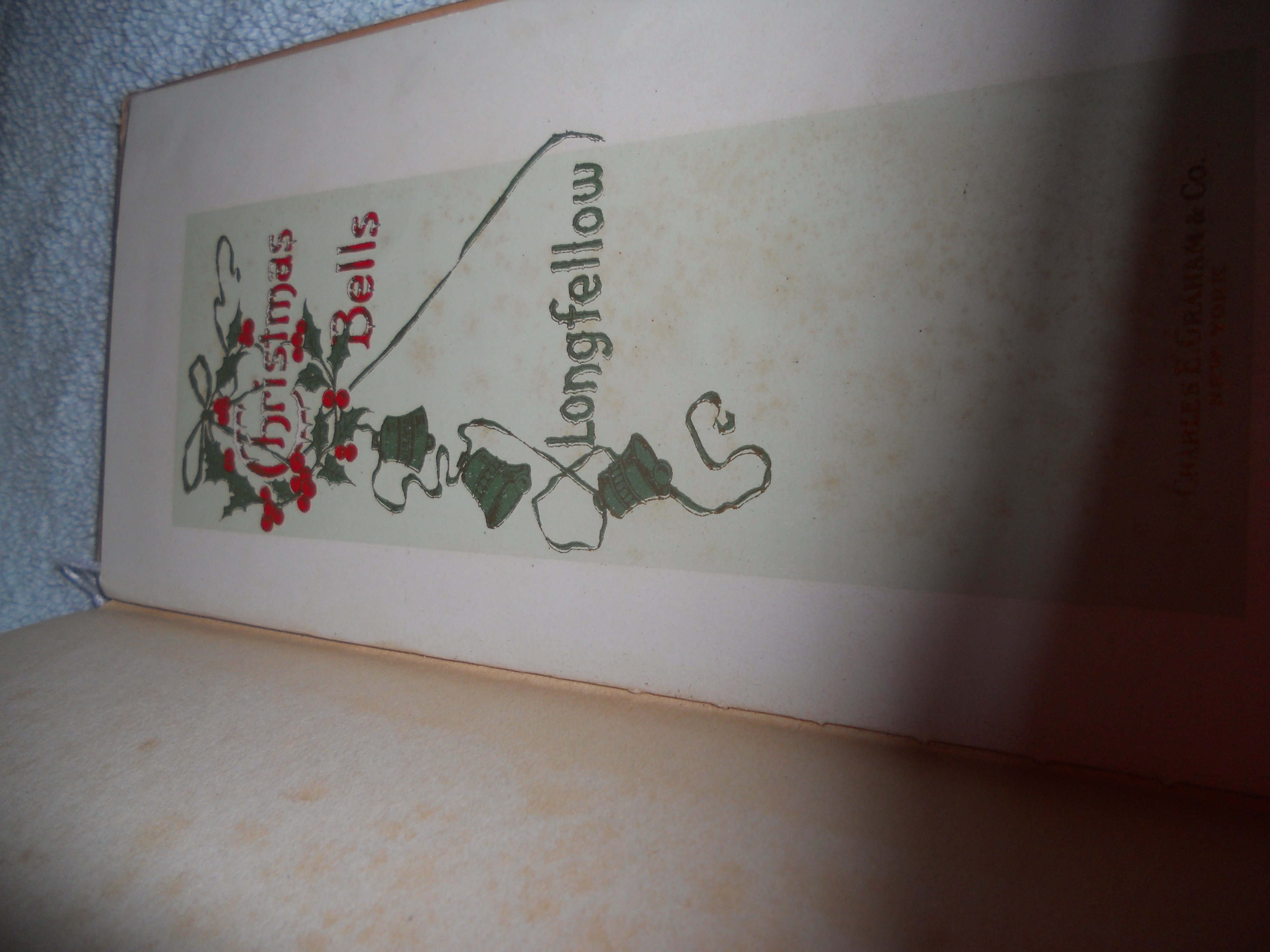 Christmas Bells Book Longfellow