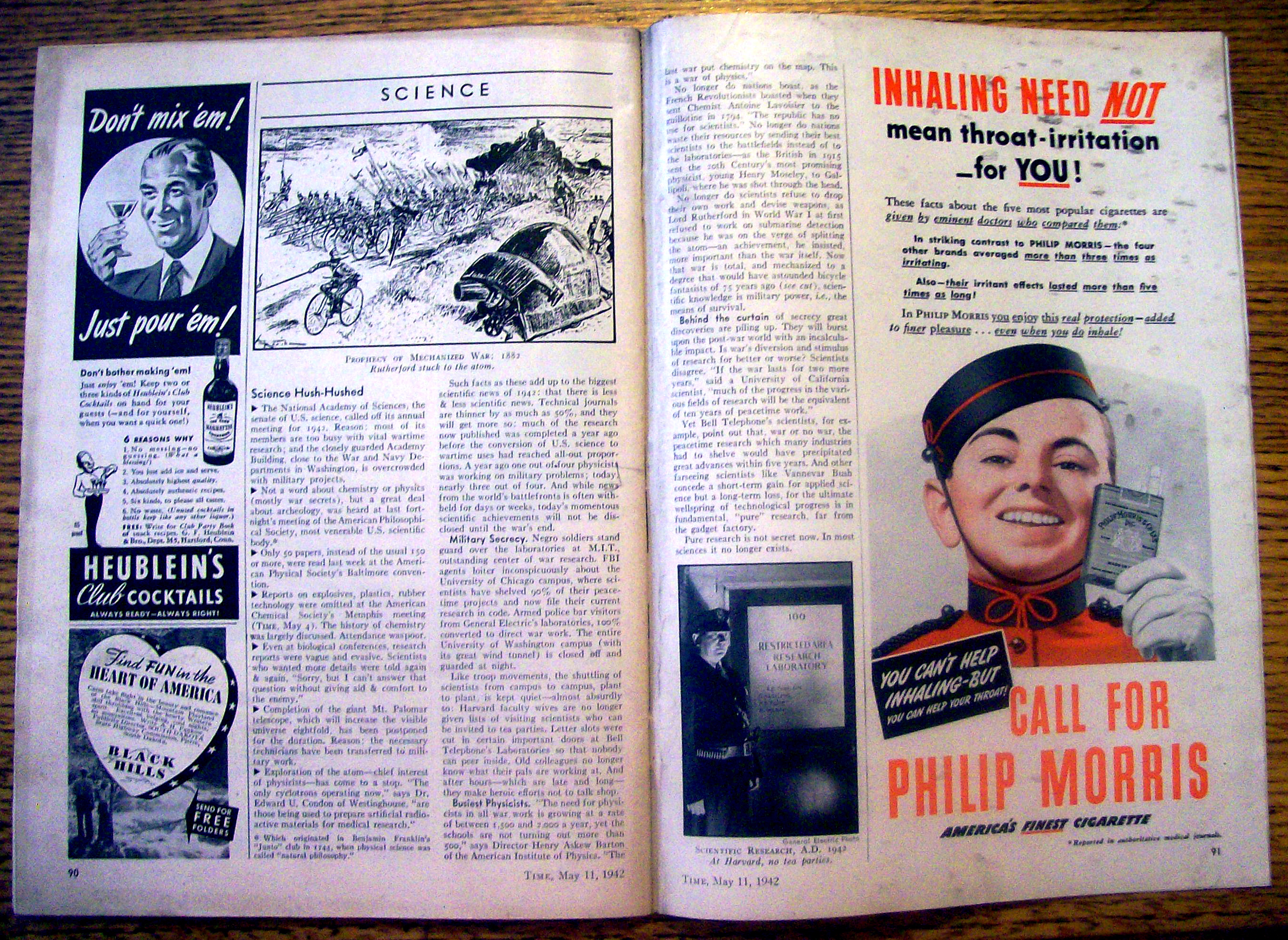 Time Magazine-May 11, 1942-Litvinoff Cover