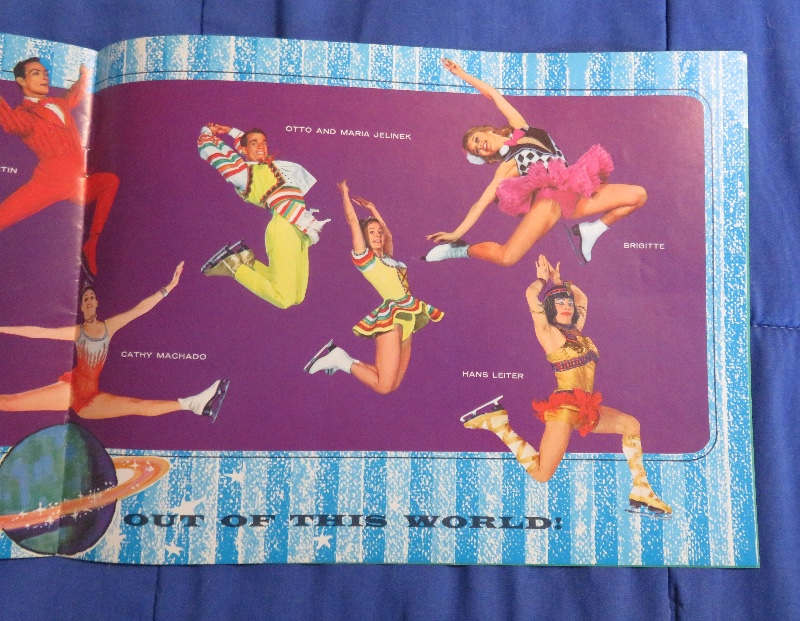 Original 1964 Ice Capades Program The Big Show (George Petty Pin Up Girl Cover)