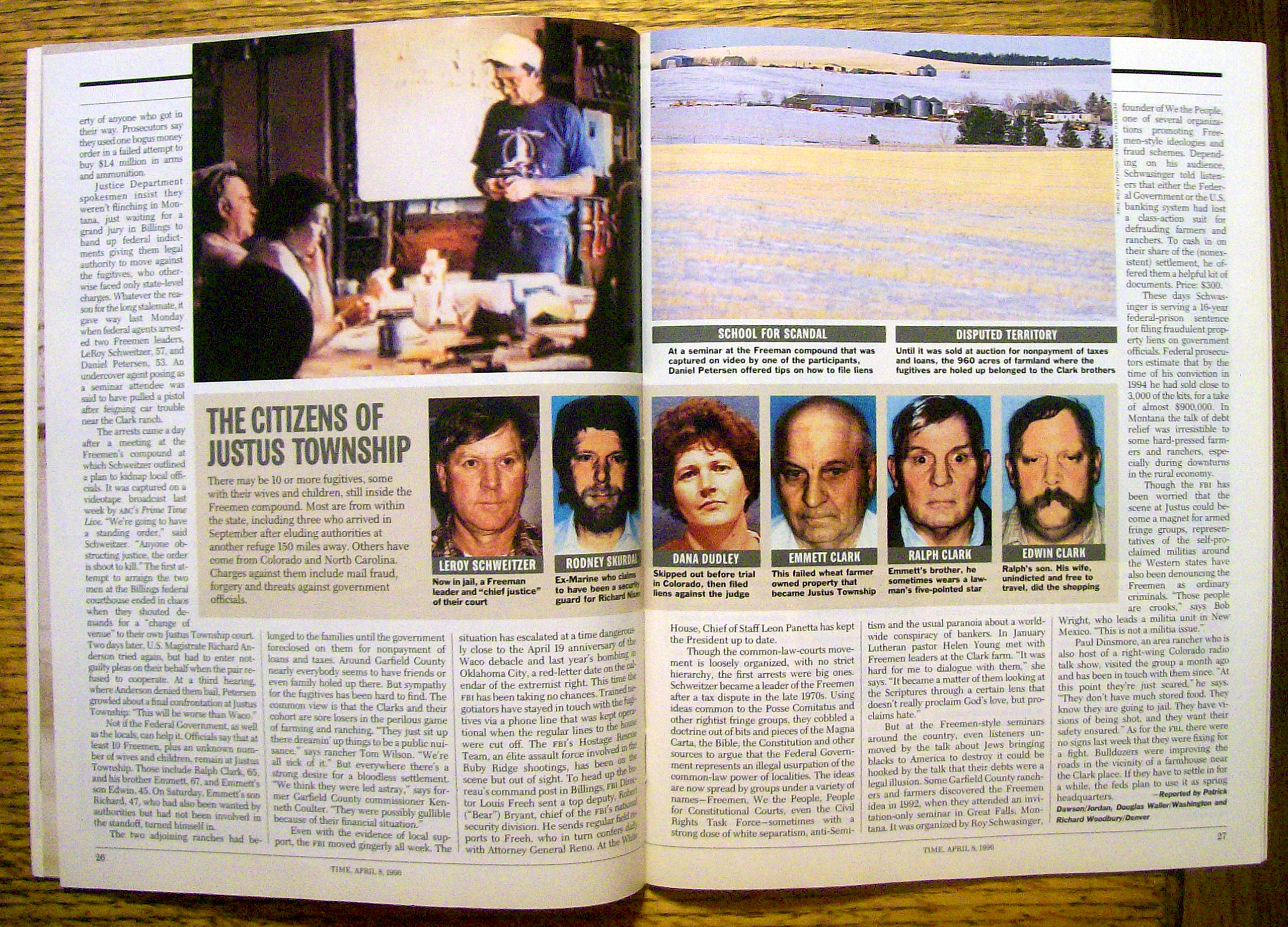 Time Magazine-April 8, 1996-The Search For Jesus