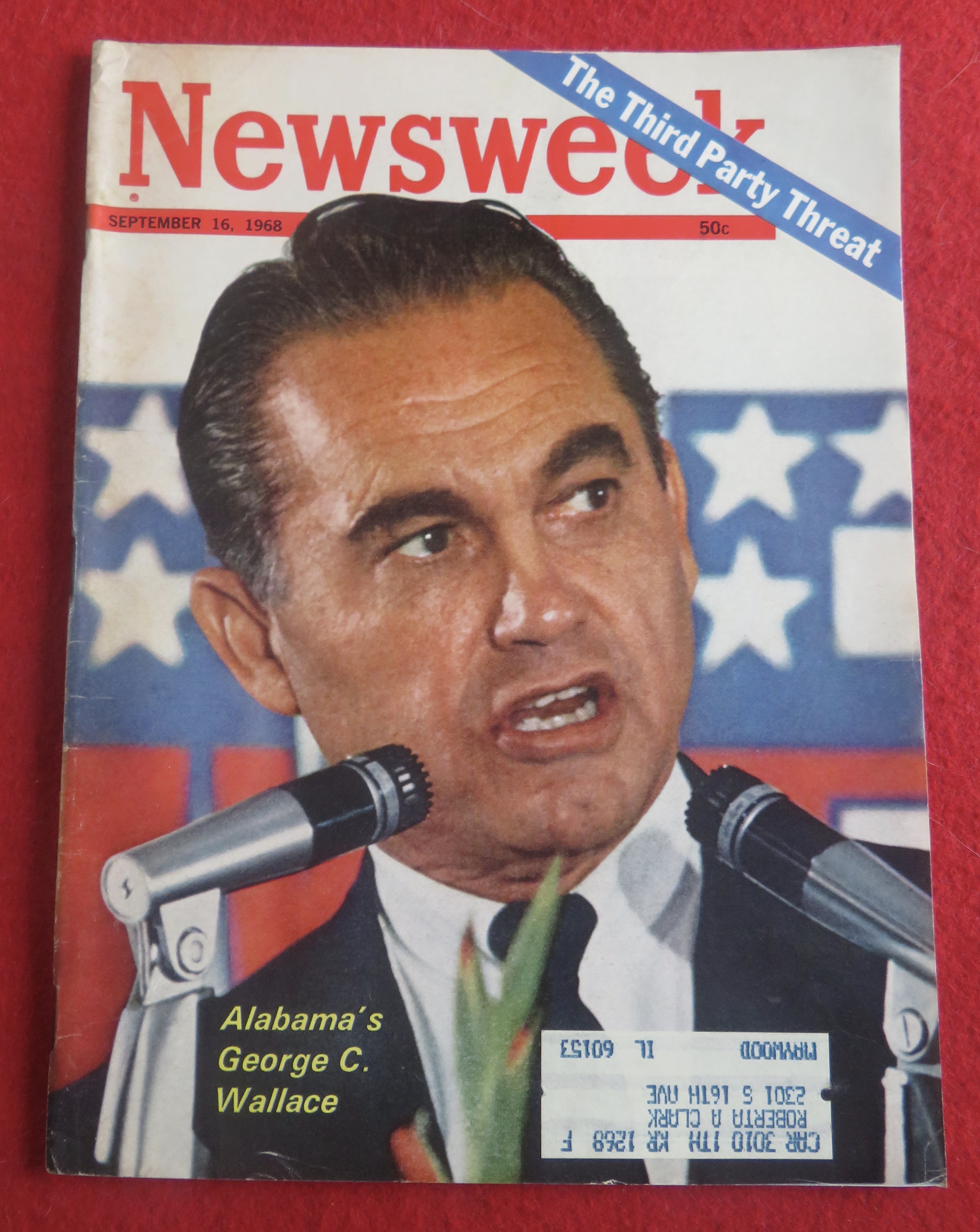 Newsweek Magazine-September 16, 1968-G. Wallace