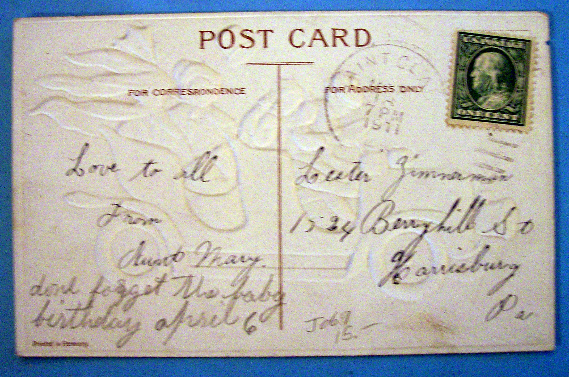 Happy St. Patricks Day Postcard By Clapsaddle
