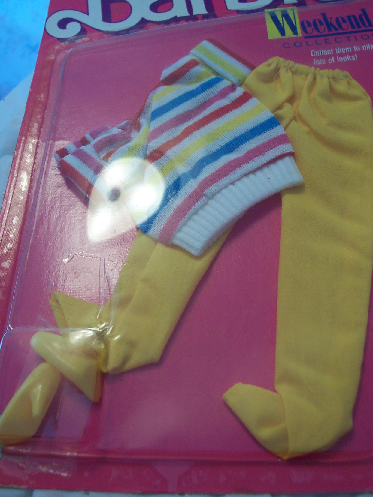 Barbie Doll Clothes Weekend Collection 1988 MIP