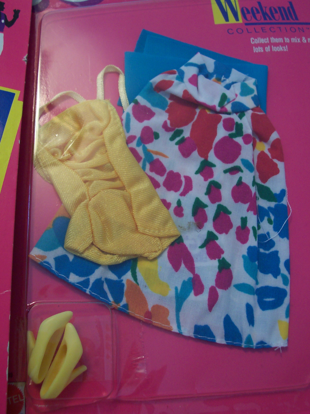 Barbie Doll Clothes Weekend Collection 1988 MIP