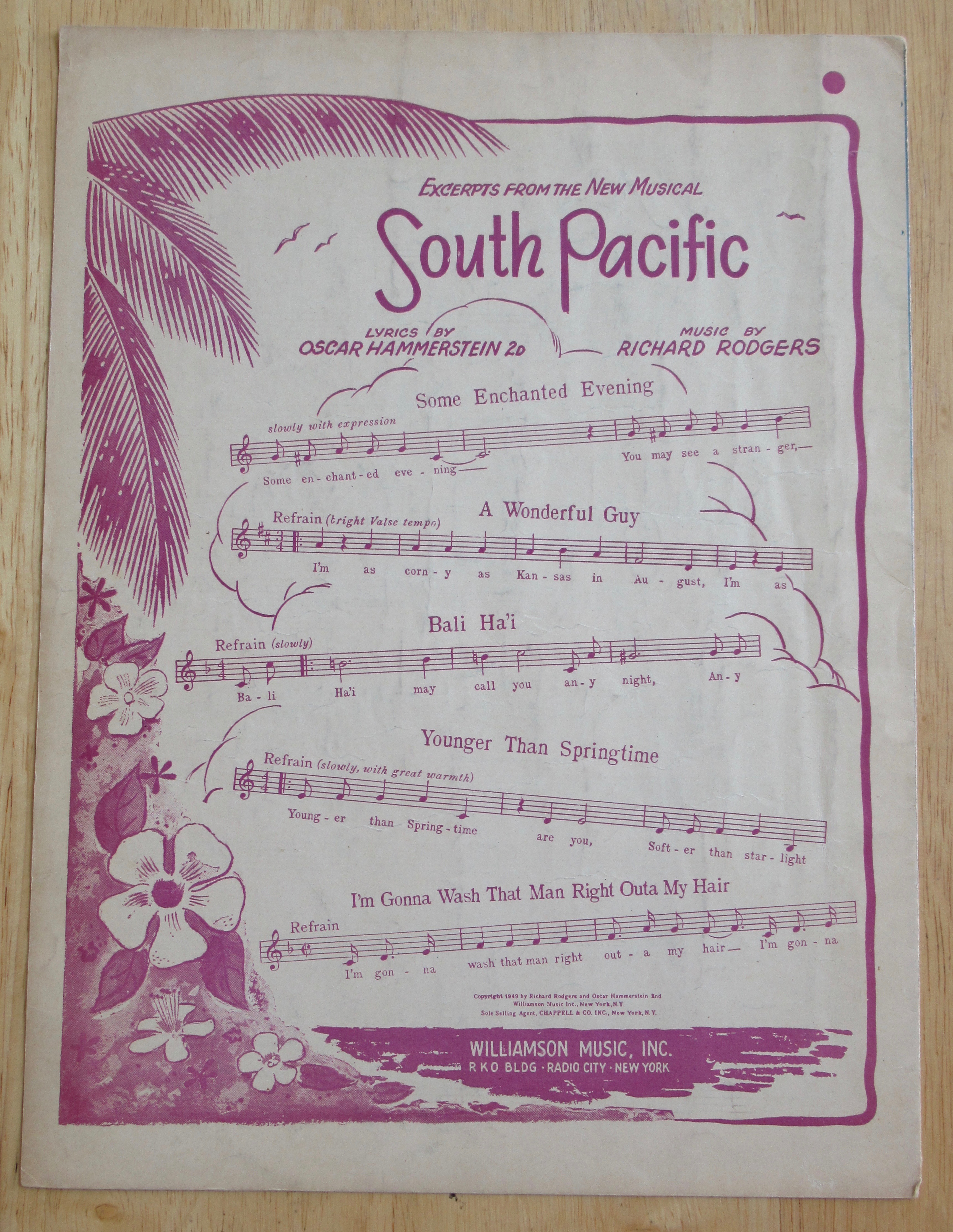 1949 Some Enchanted Evening (South Pacific)