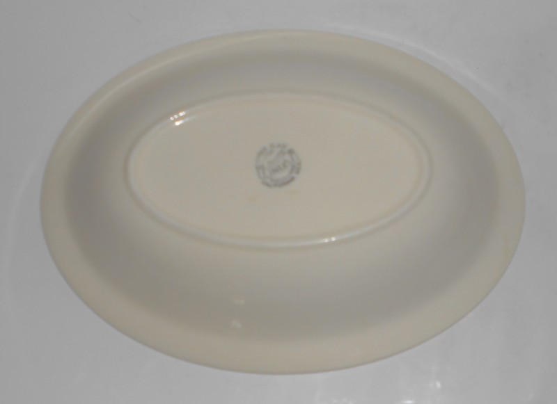 Vernon Kilns Pottery Gale Turnbull Hand Decorated 836 Linda Oval Vegetable Bowl