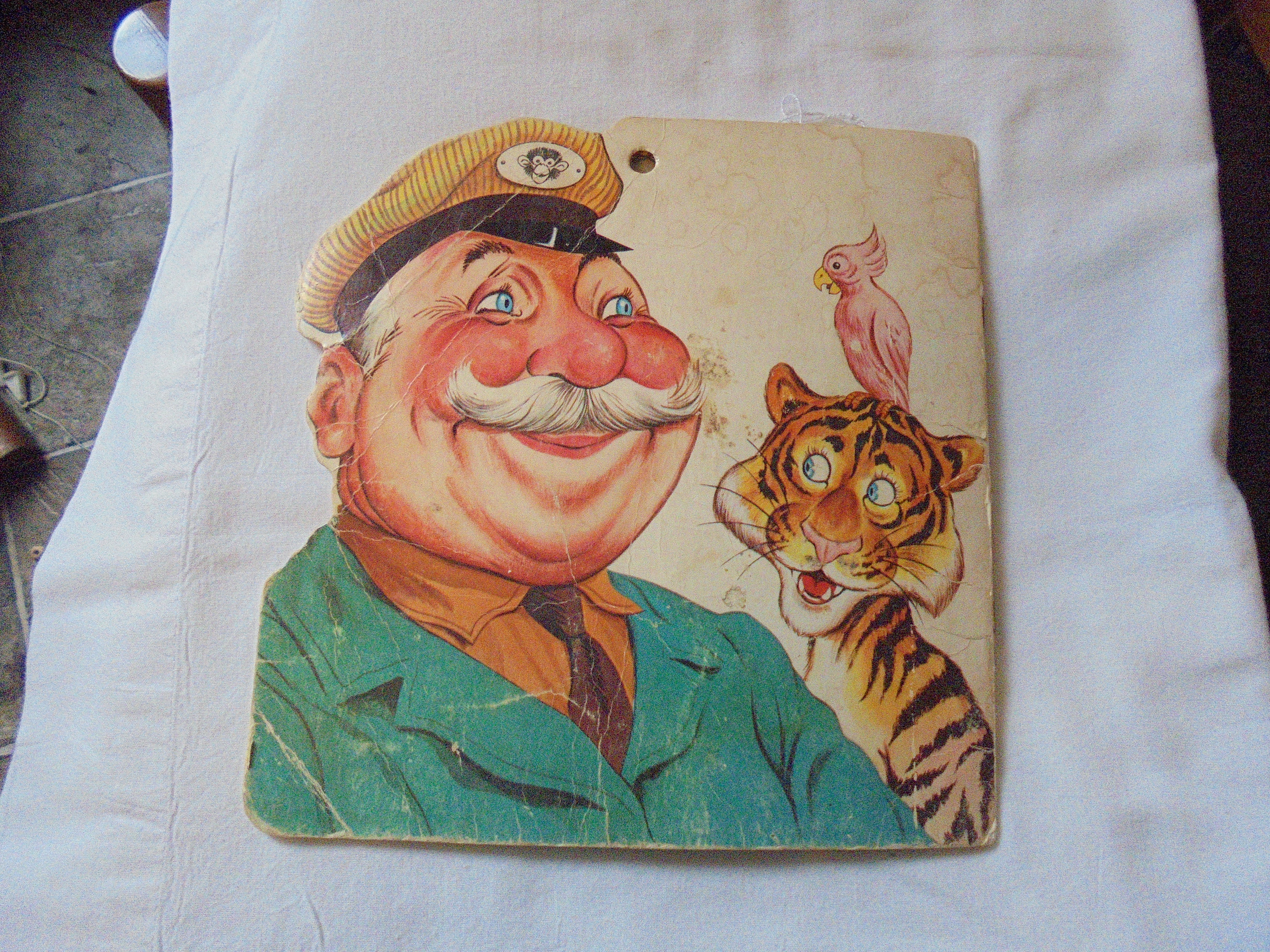 Mr. Merry's Zoo Book Saalfield, 1955