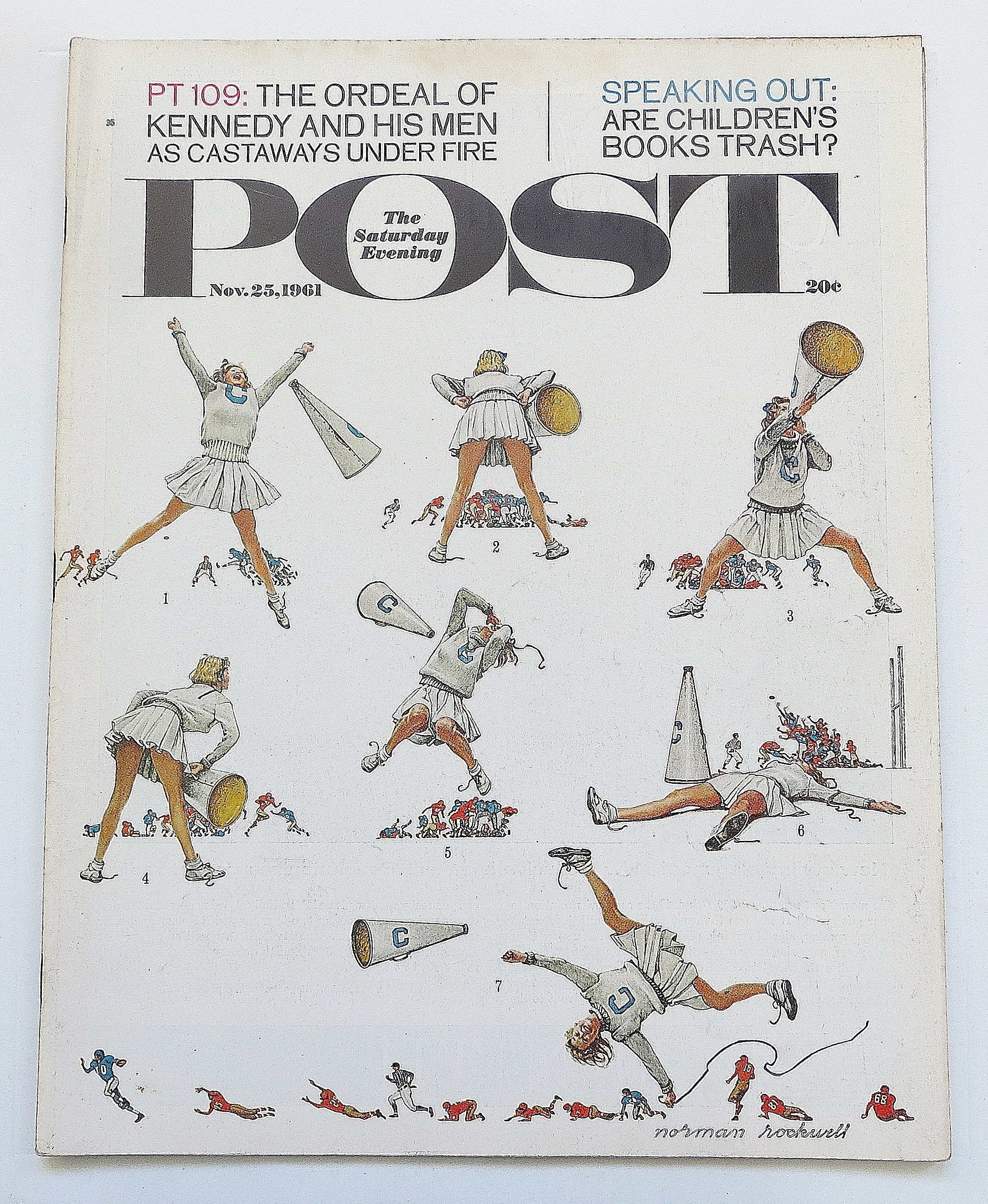 Saturday Evening Post November 25, 1961 Rockwell Cover