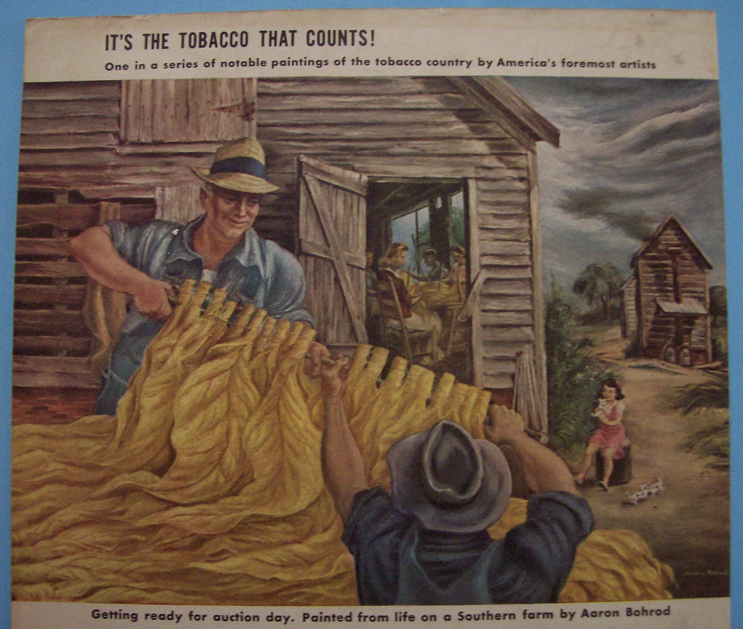 1942 Lucky Strike Cigarette By Aaron Bohrod