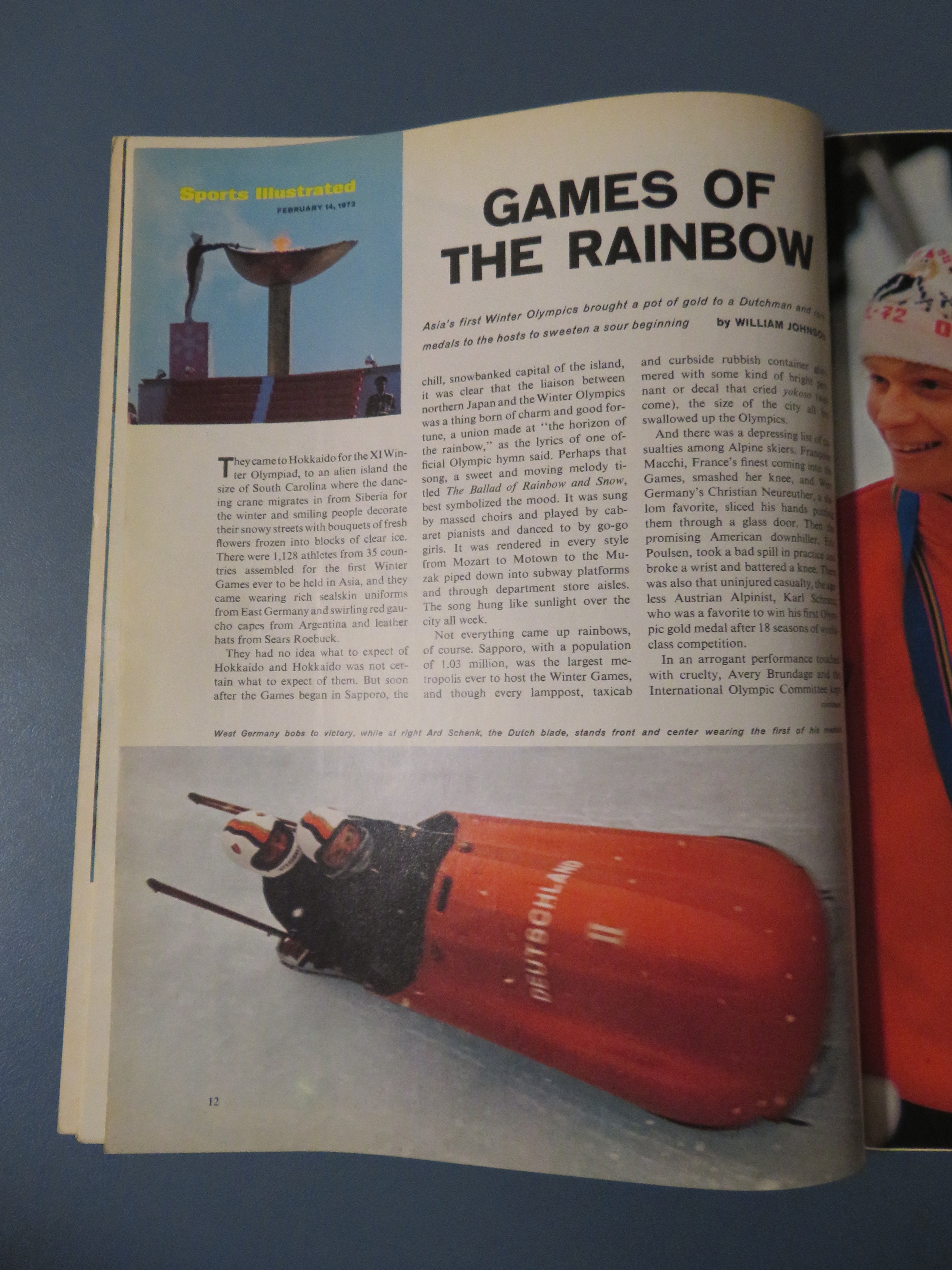 Sports Illustrated Magazine February 14, 1972