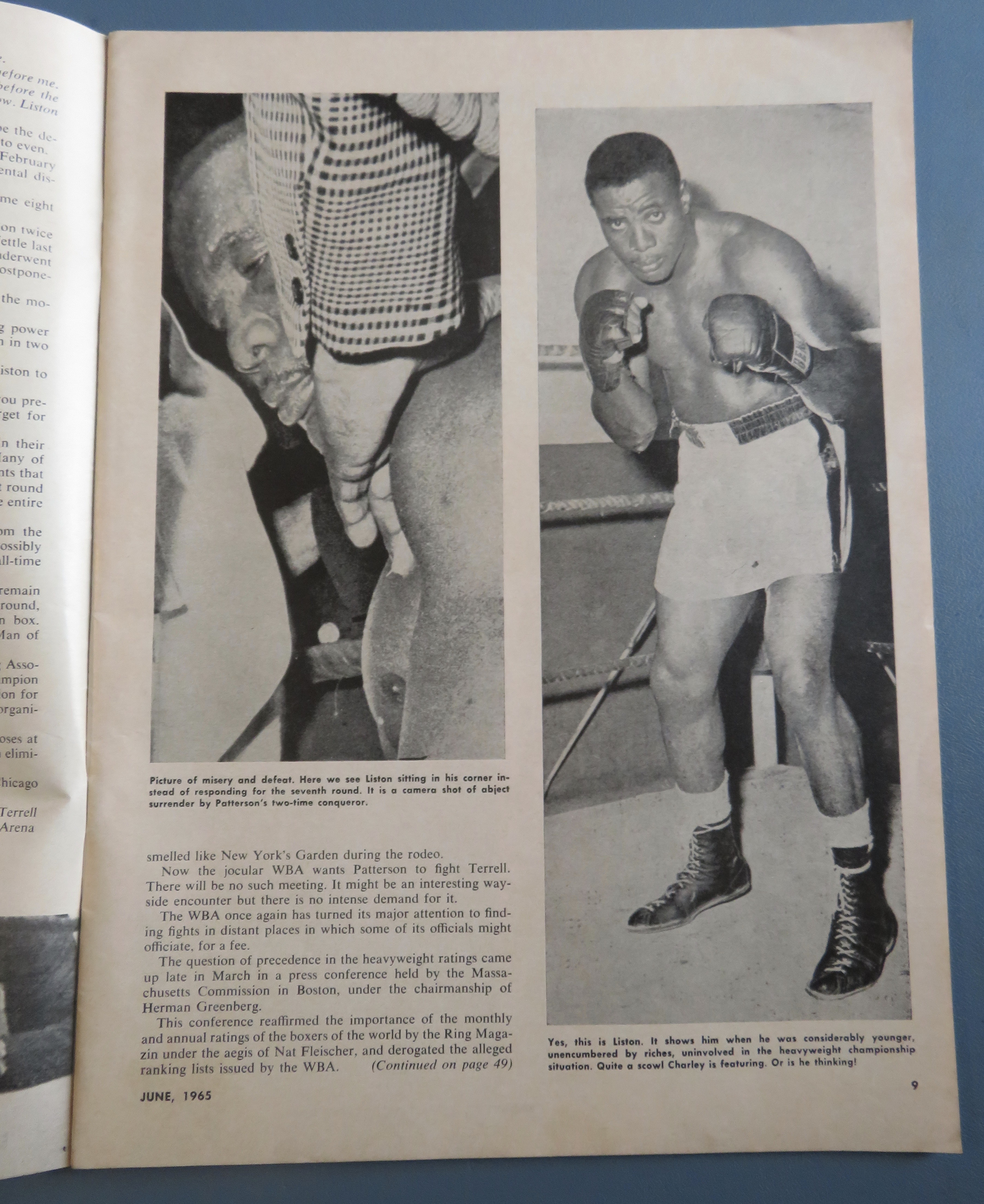 The Ring Magazine June 1965 Clay Says I Have A Secret