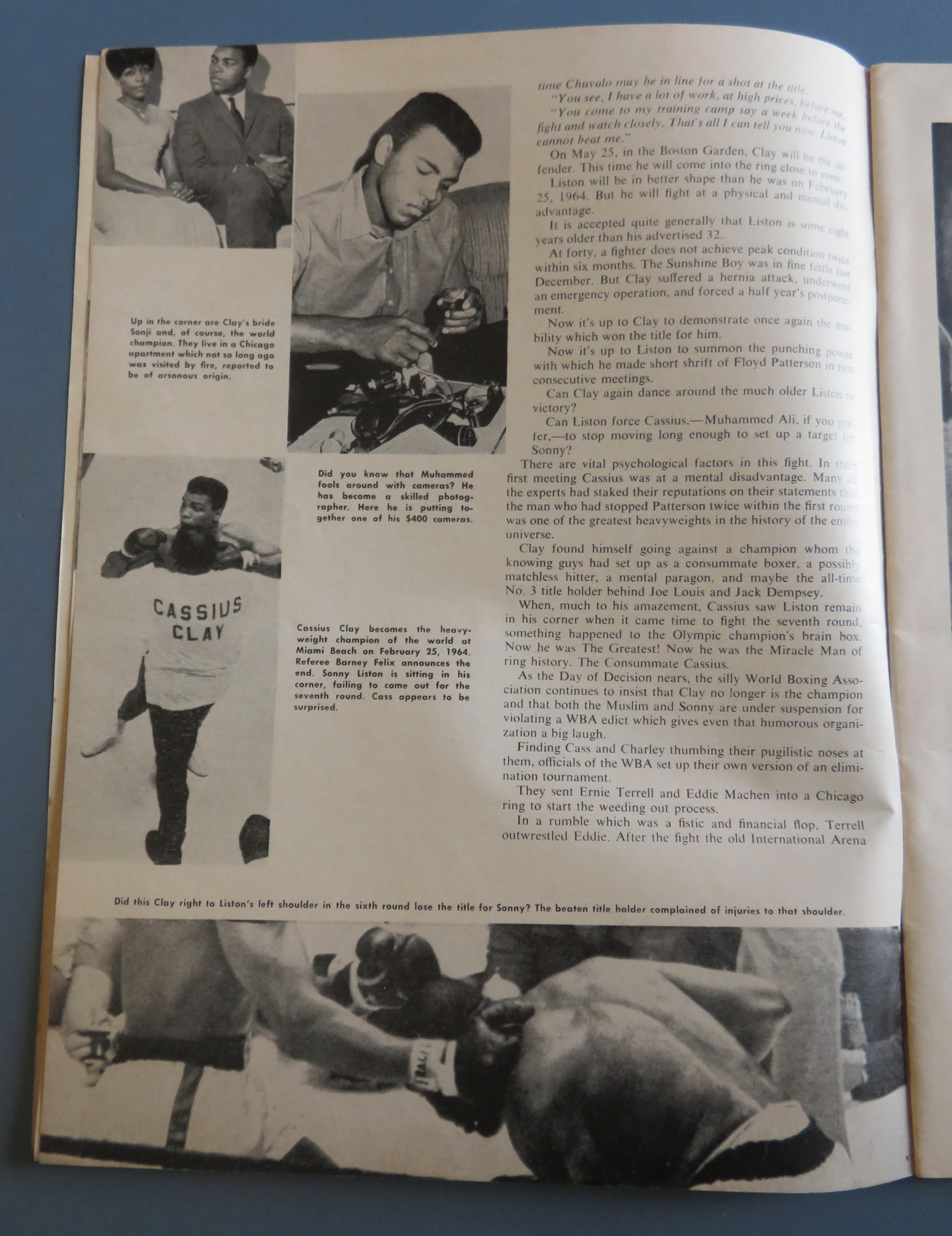 The Ring Magazine June 1965 Clay Says I Have A Secret