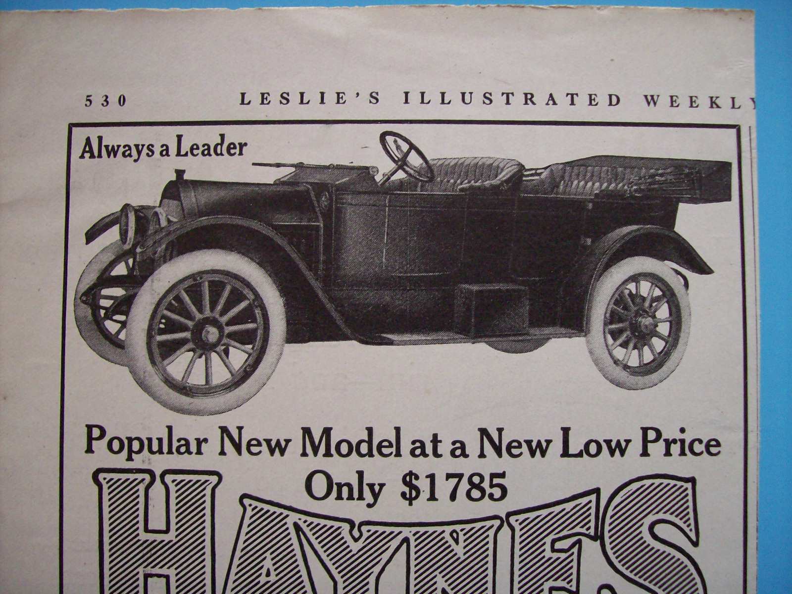 1913 Haynes Model 24 with America's First Car