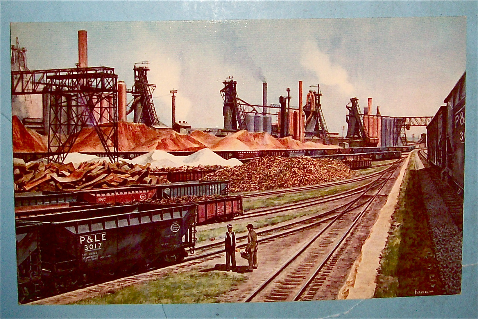 Ohio Works, U. S. Steel Corporation Postcard