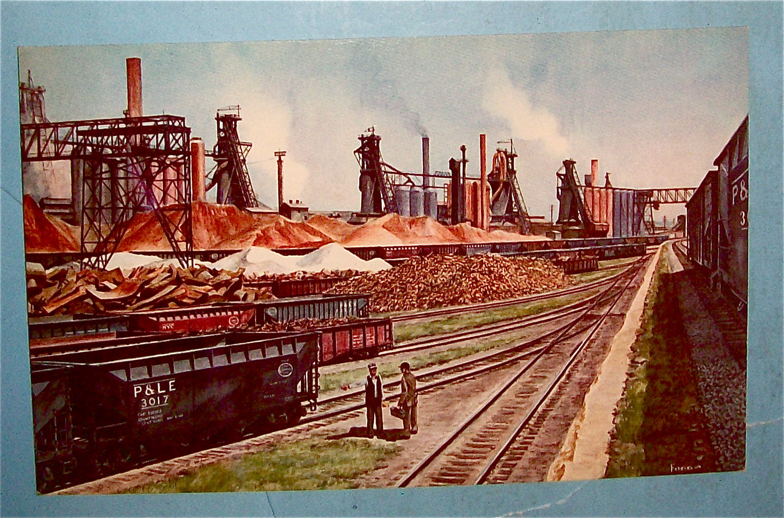 Ohio Works, U. S. Steel Corporation Postcard