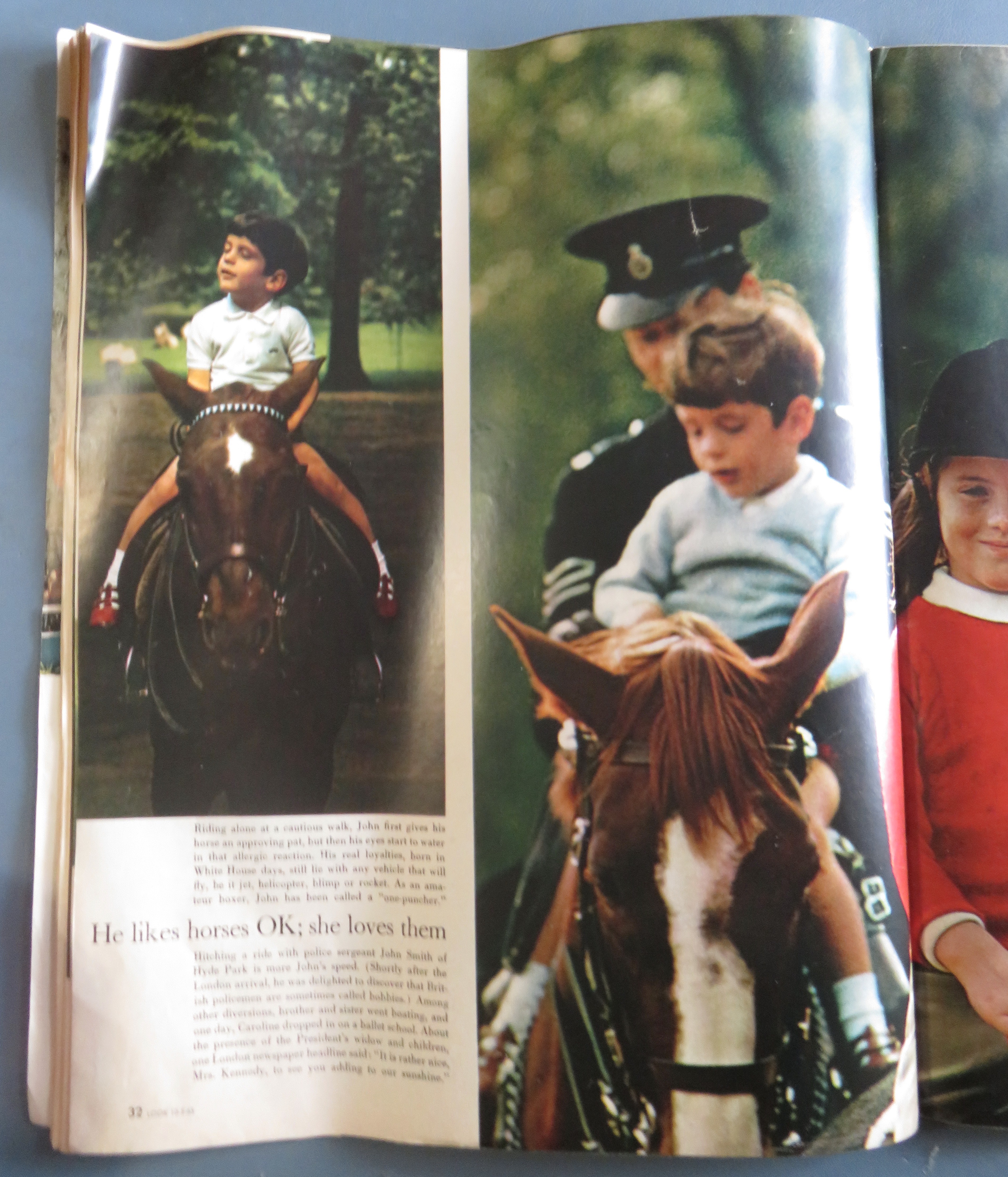 Look Magazine October 5, 1965 Kennedy Children/Israel