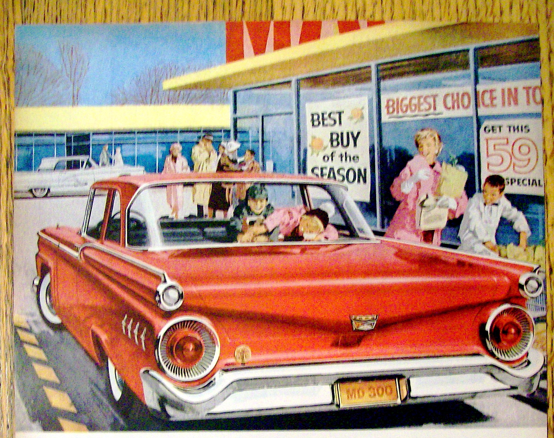 Vintage Ad: 1959 Ford Custom 300