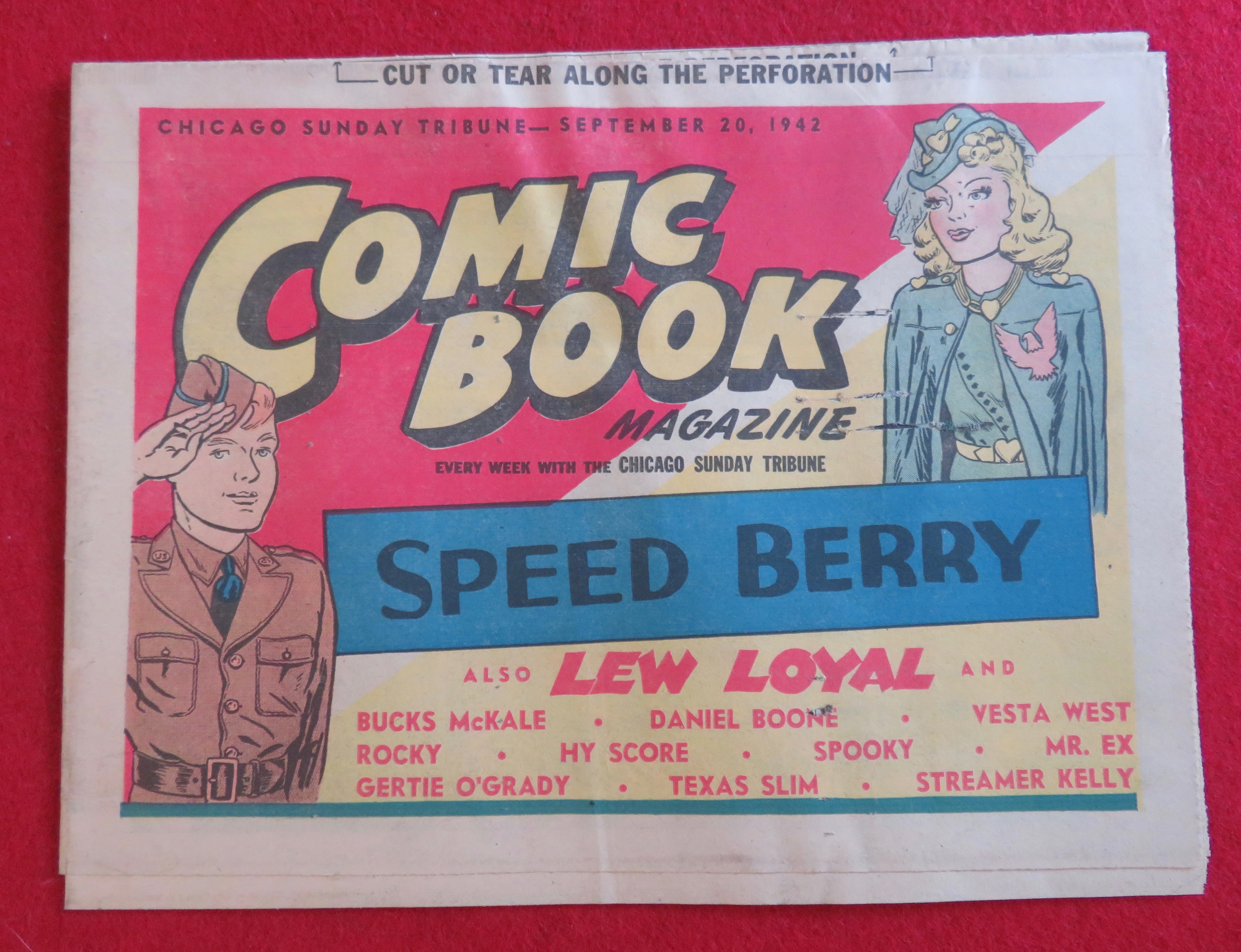 Chicago Sunday Tribune Comic Book Magazine