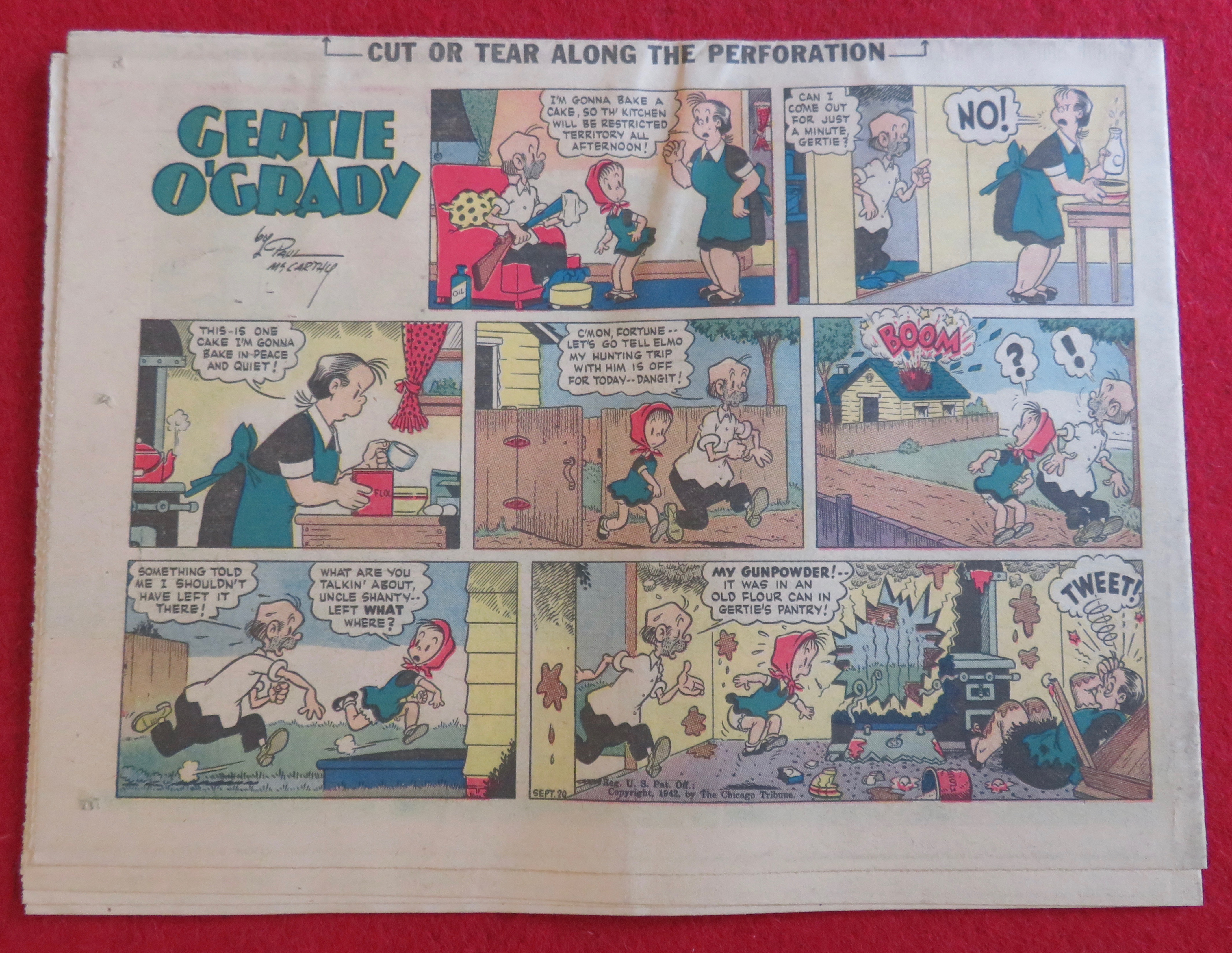 Chicago Sunday Tribune Comic Book Magazine