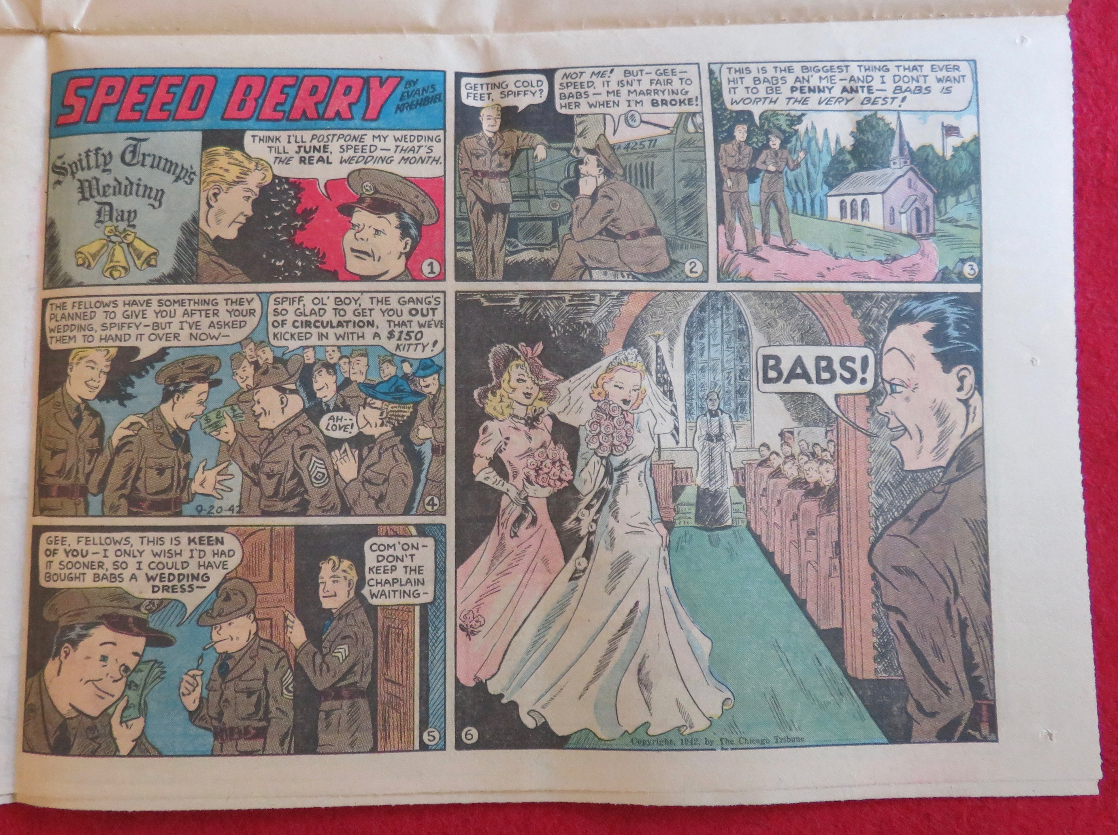 Chicago Sunday Tribune Comic Book Magazine