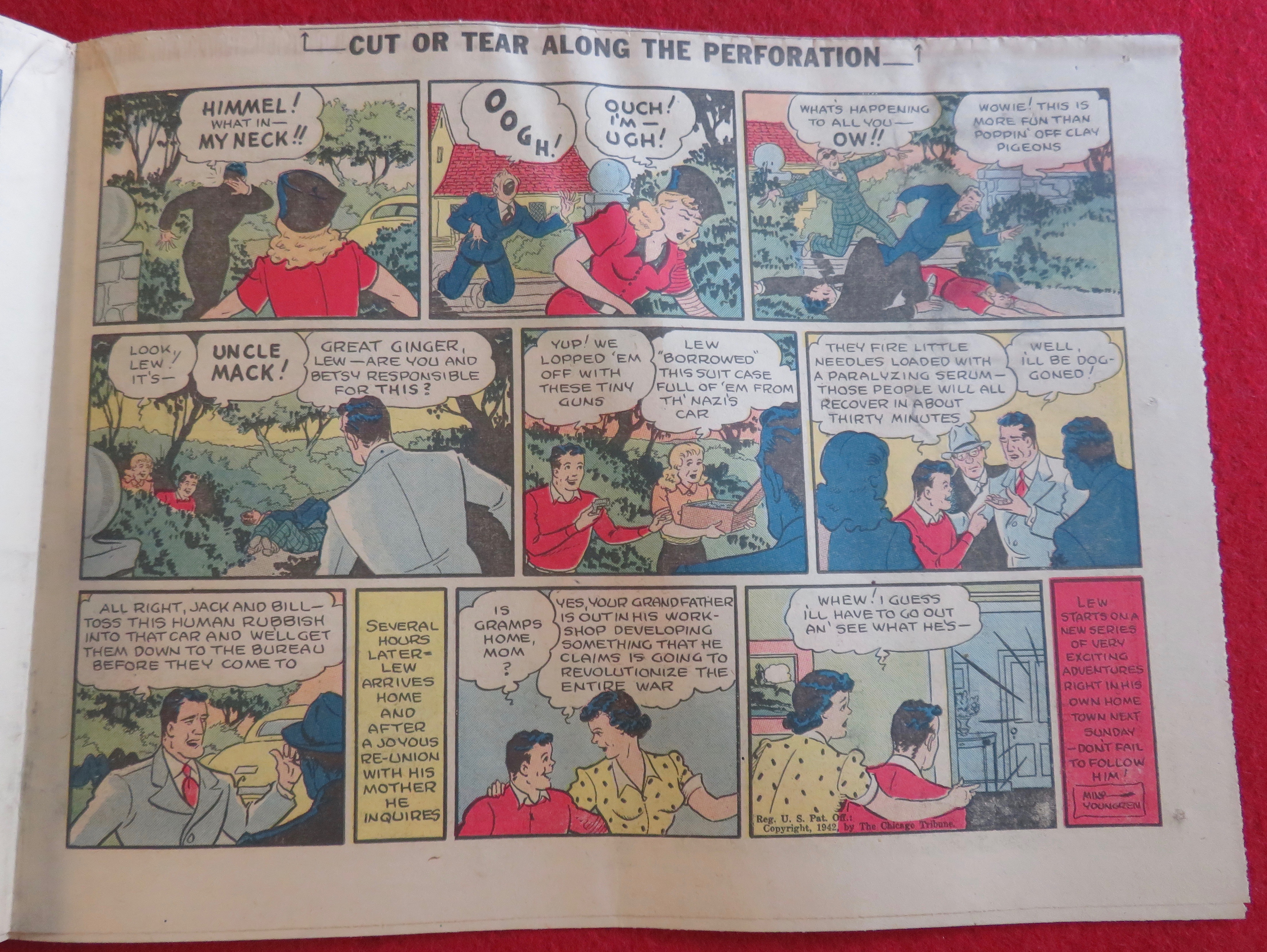 Chicago Sunday Tribune Comic Book Magazine