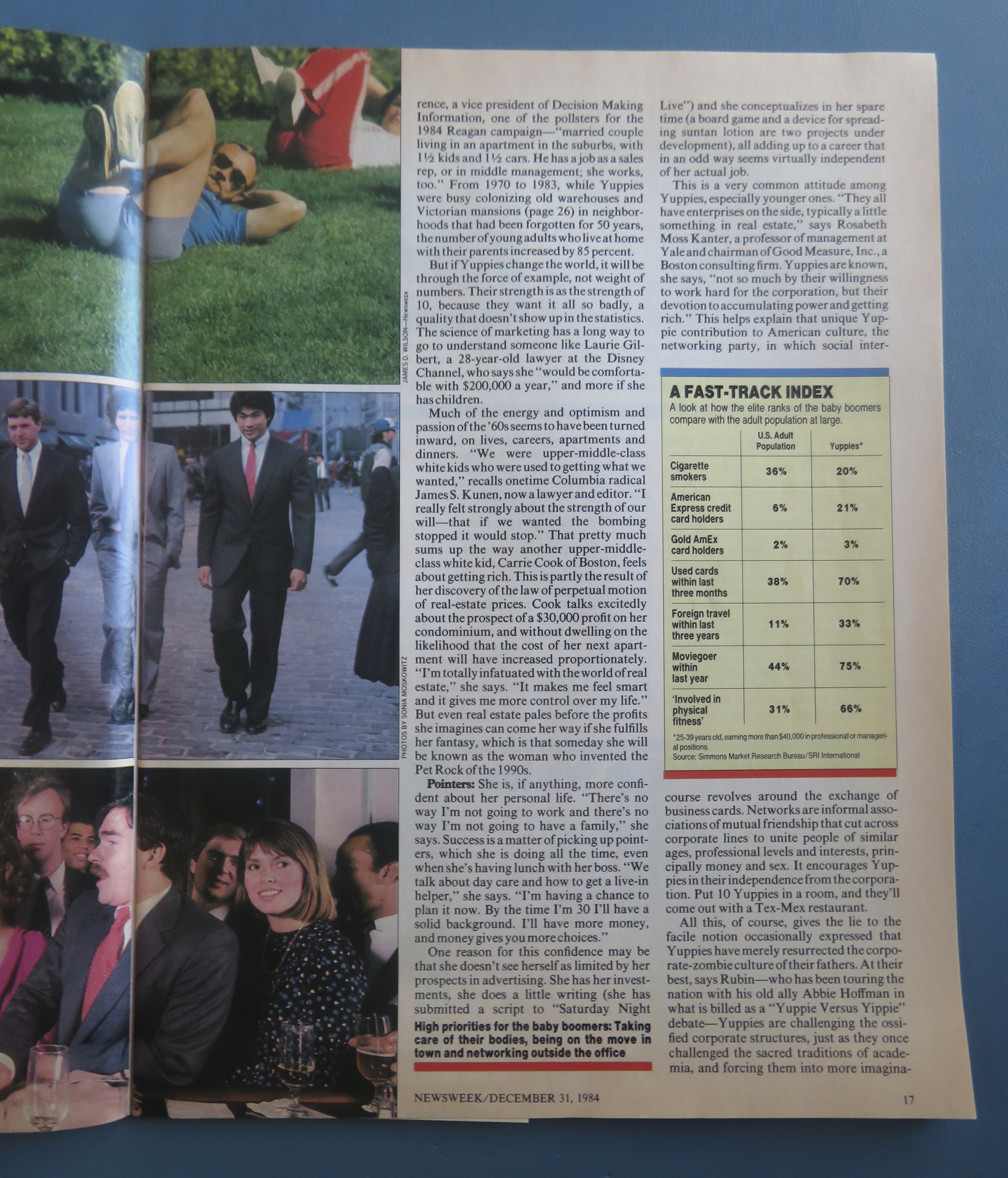 Newsweek Magazine-December 31, 1984-Yuppies