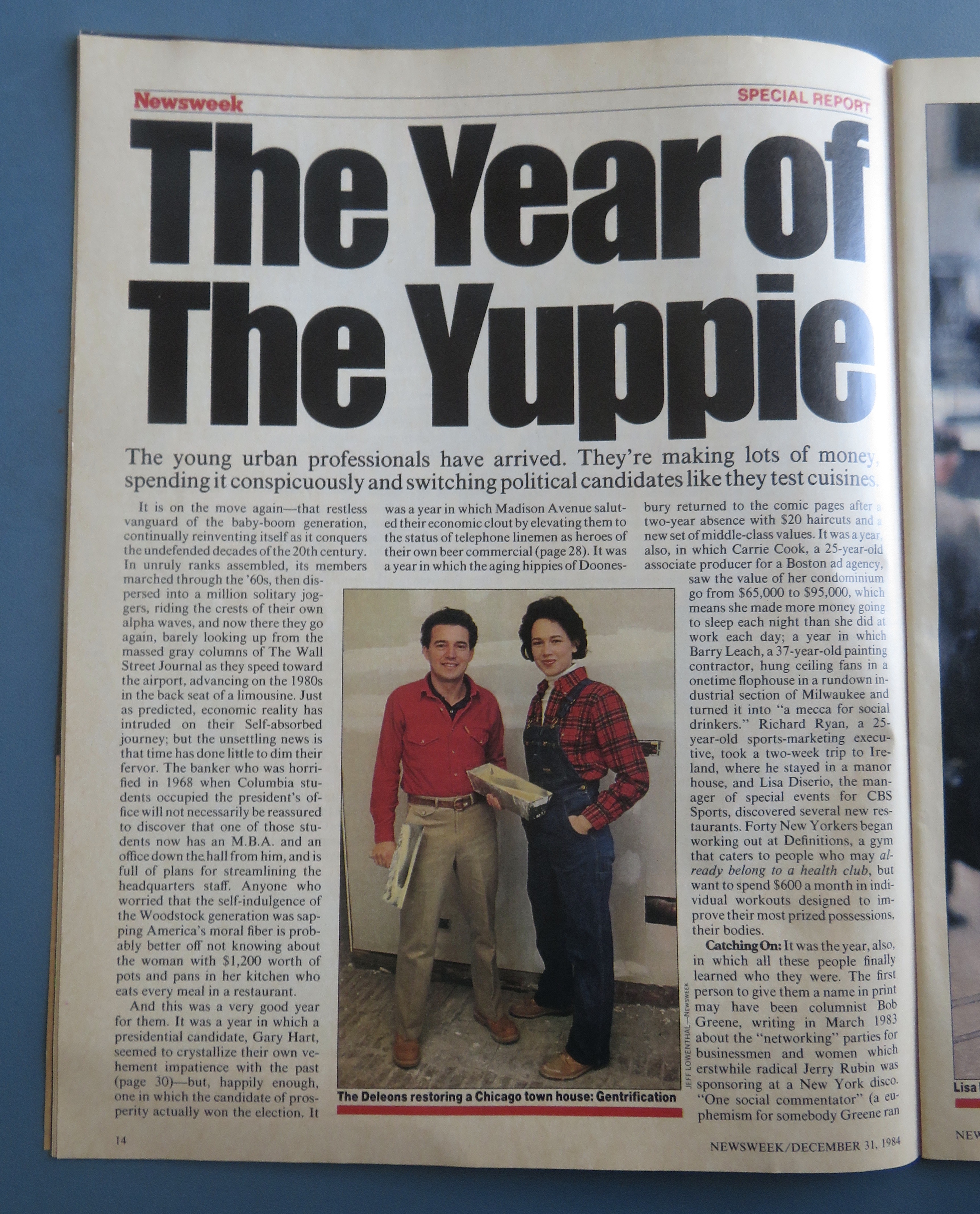Newsweek Magazine-December 31, 1984-Yuppies