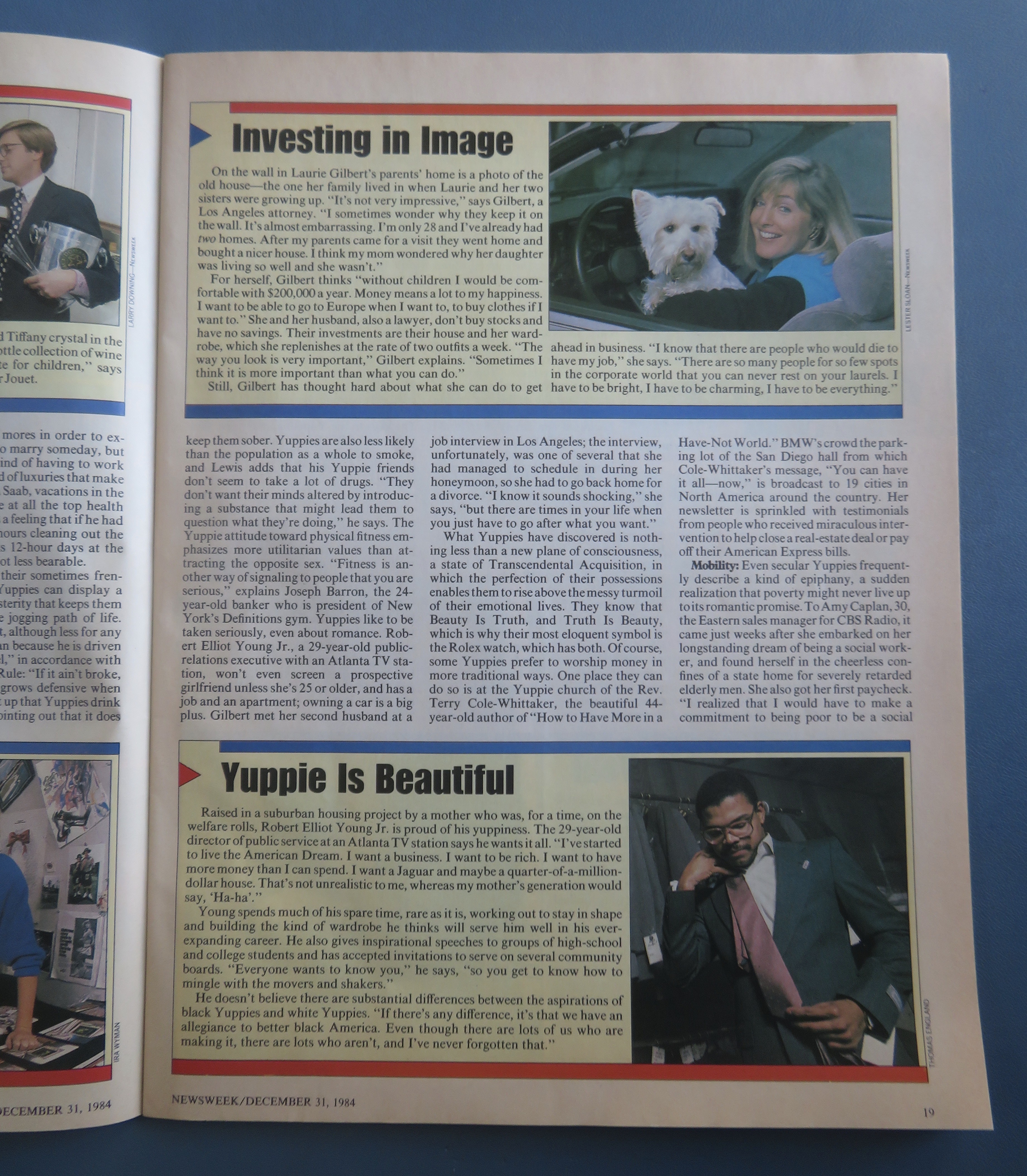 Newsweek Magazine-December 31, 1984-Yuppies