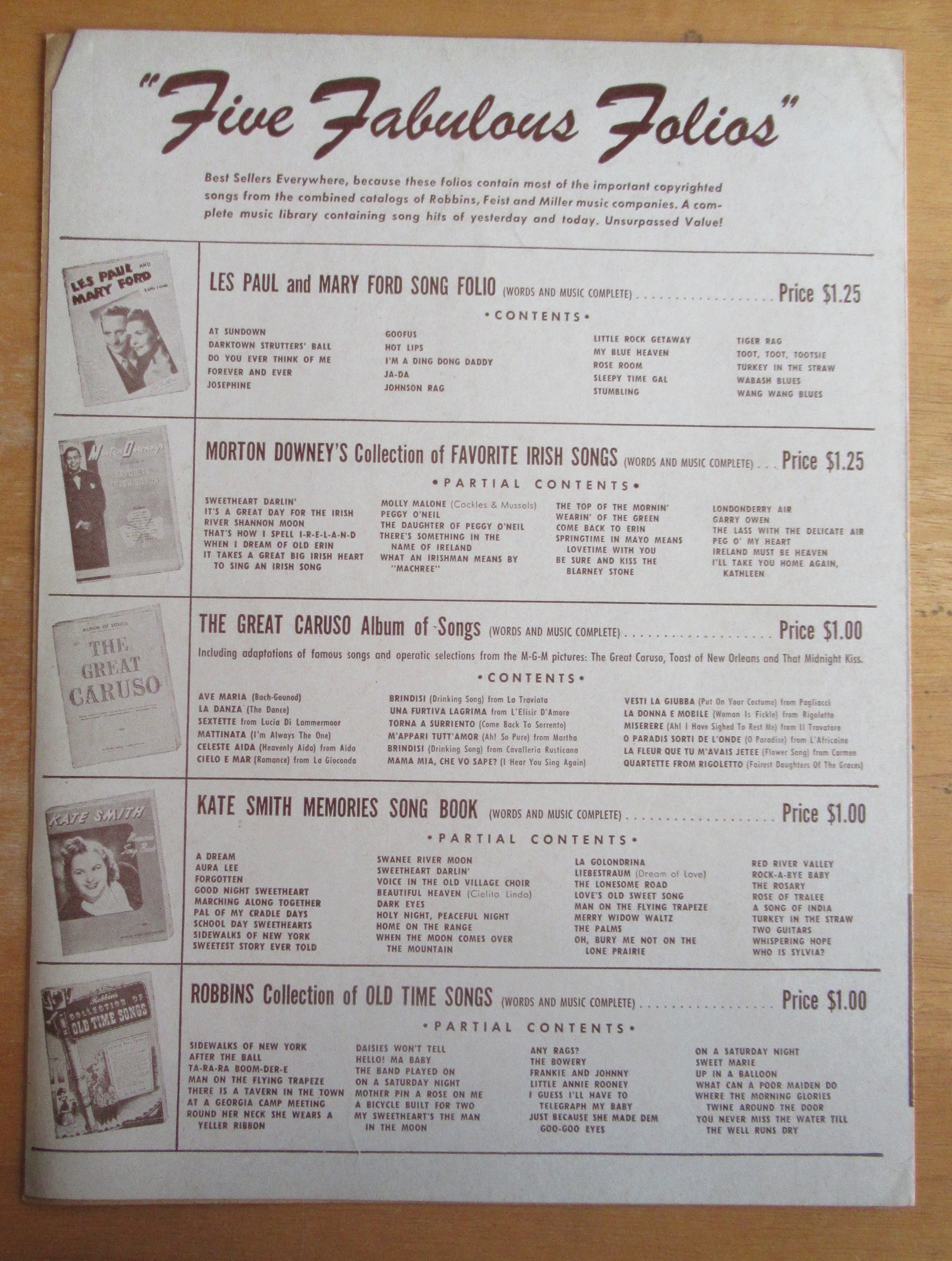 Sheet Music For 1952 High Noon (Do Not Forsake Me)