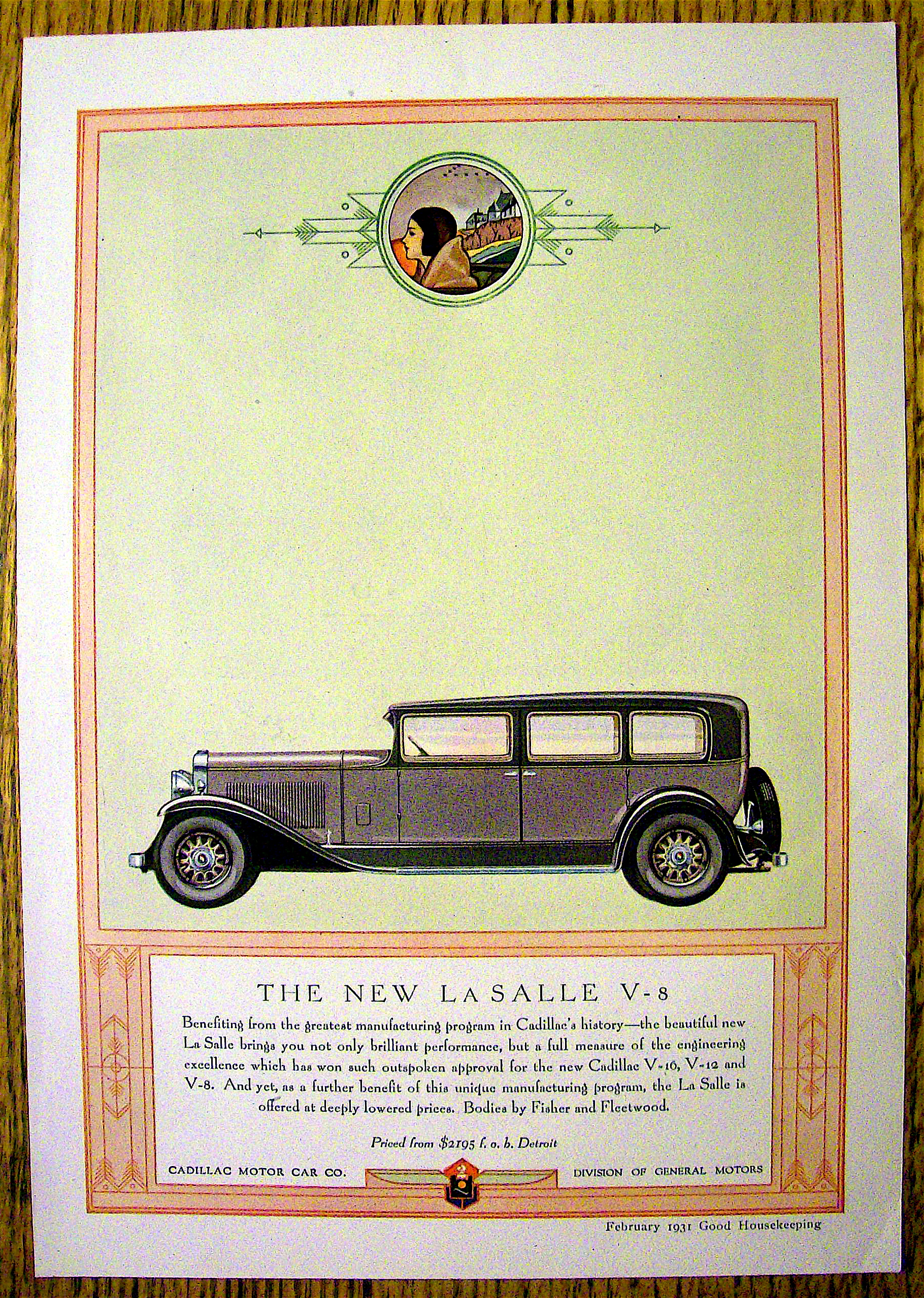1931 Cadillac V-8 with the New La Salle