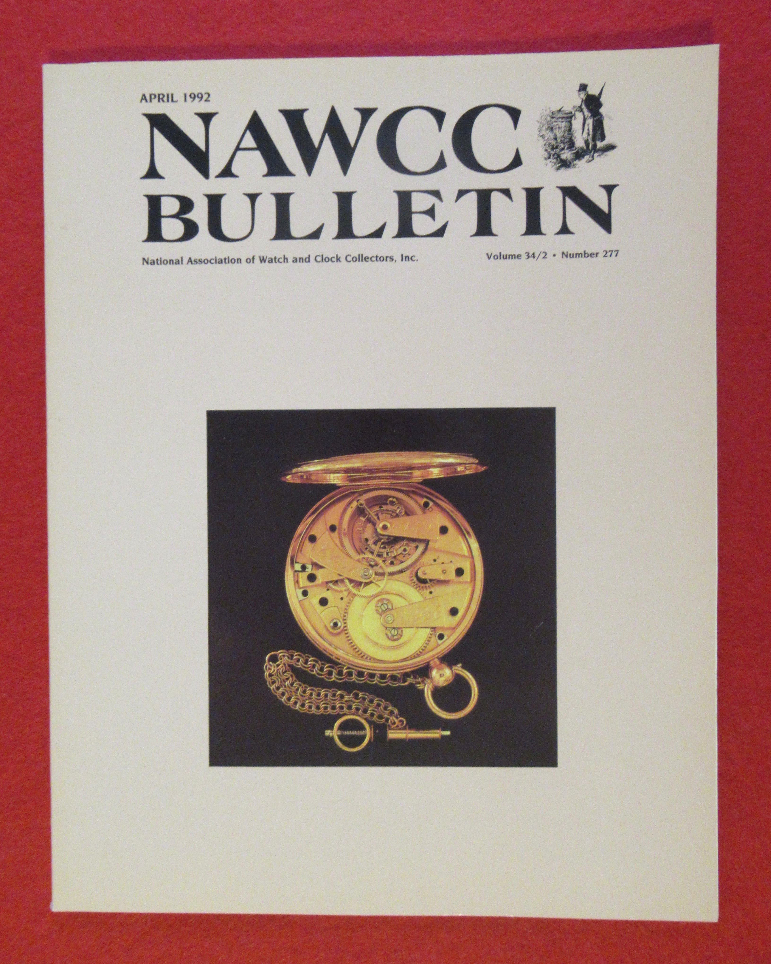NAWCC Bulletin April 1992 Watch & Clock Collectors
