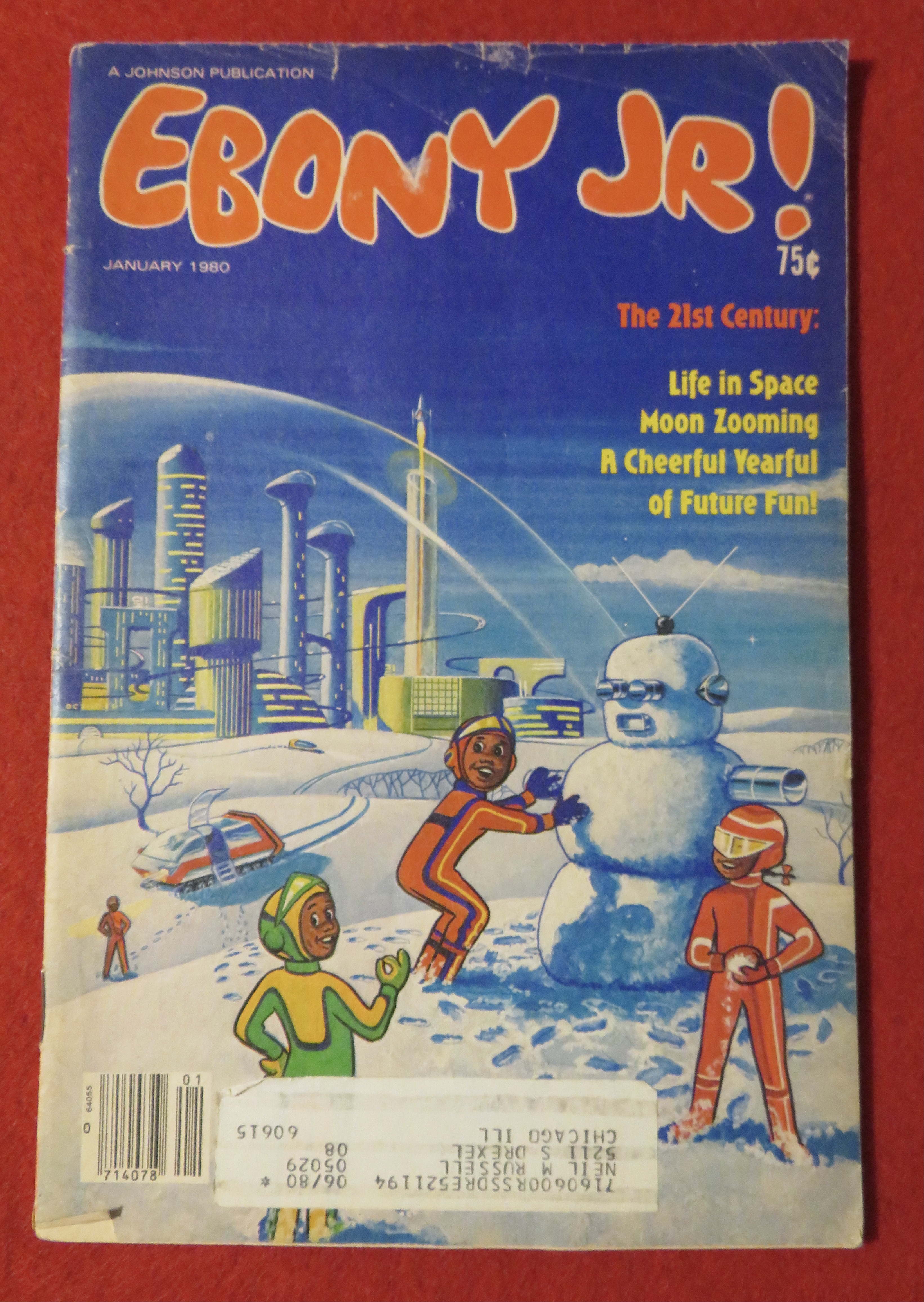 Ebony Junior (Jr) Magazine January 1980 21st Century